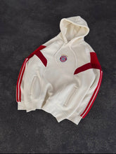 Bayern Münih Kapüşonlu Polar Sweatshirt Beyaz