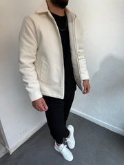ZR Model Kaşe Mont Krem