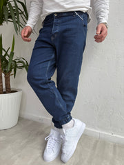 Lastik Paça Boyfriend Pantolon