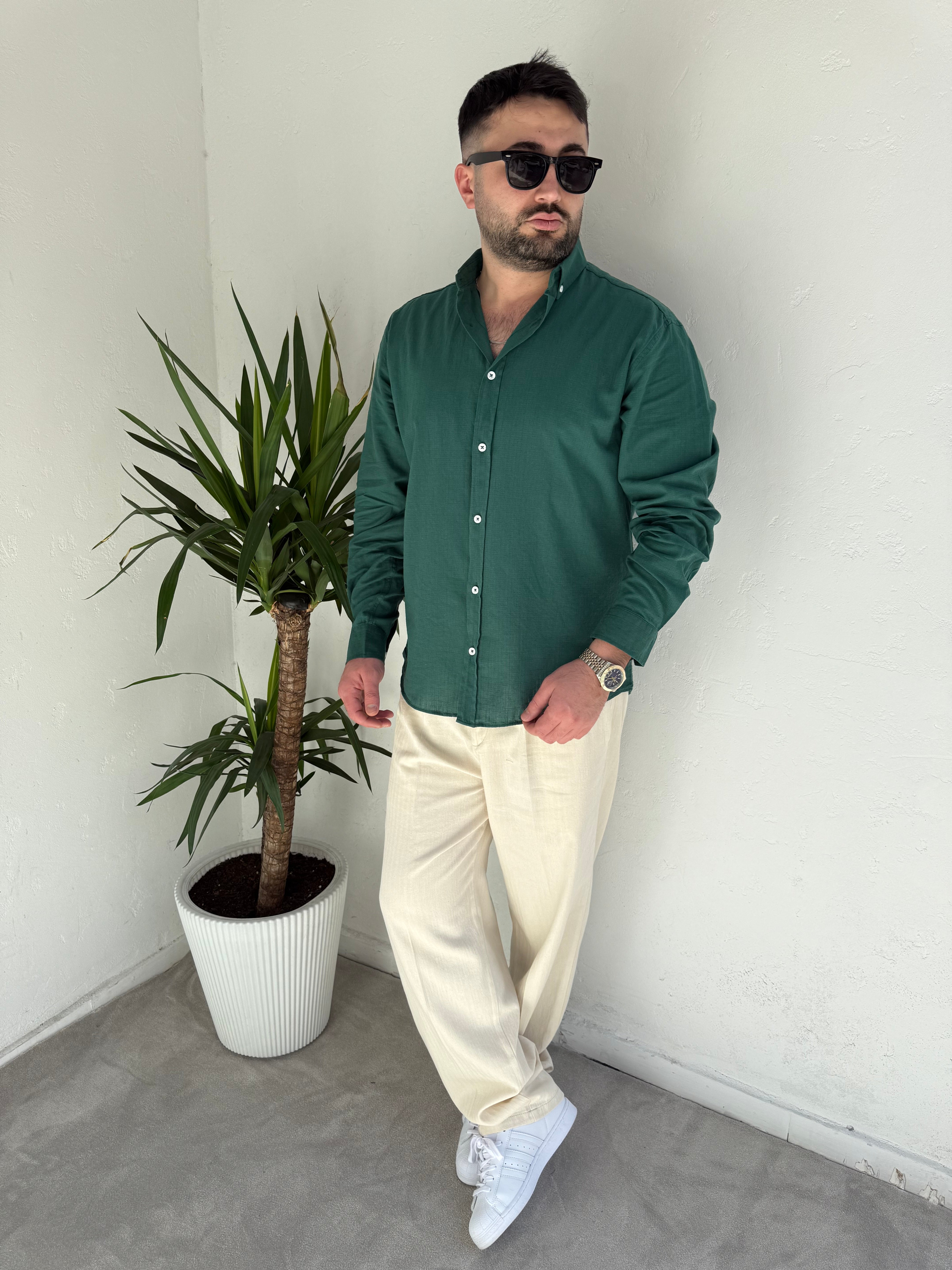 Giesto Keten Gömlek