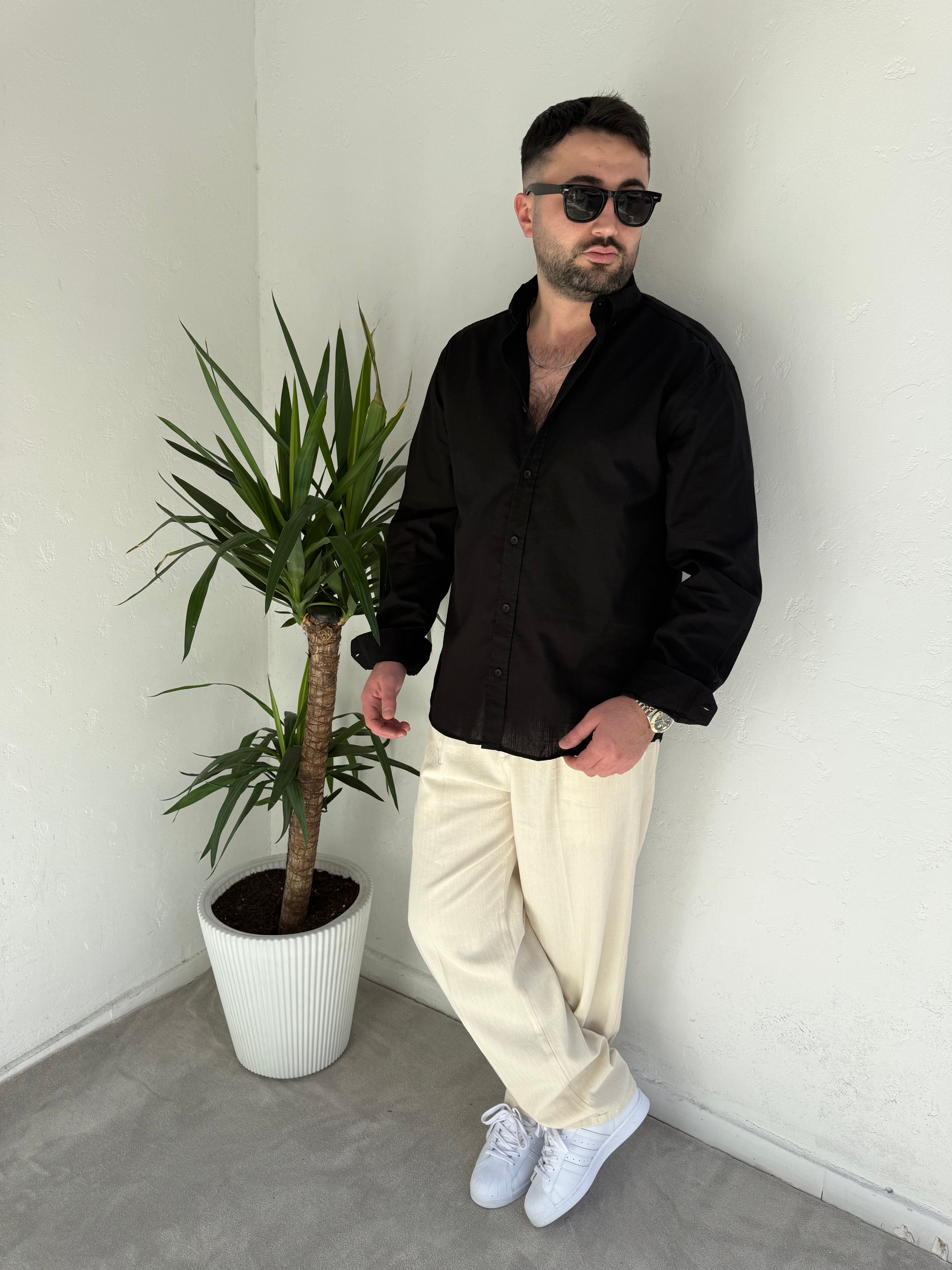 Giesto Keten Gömlek