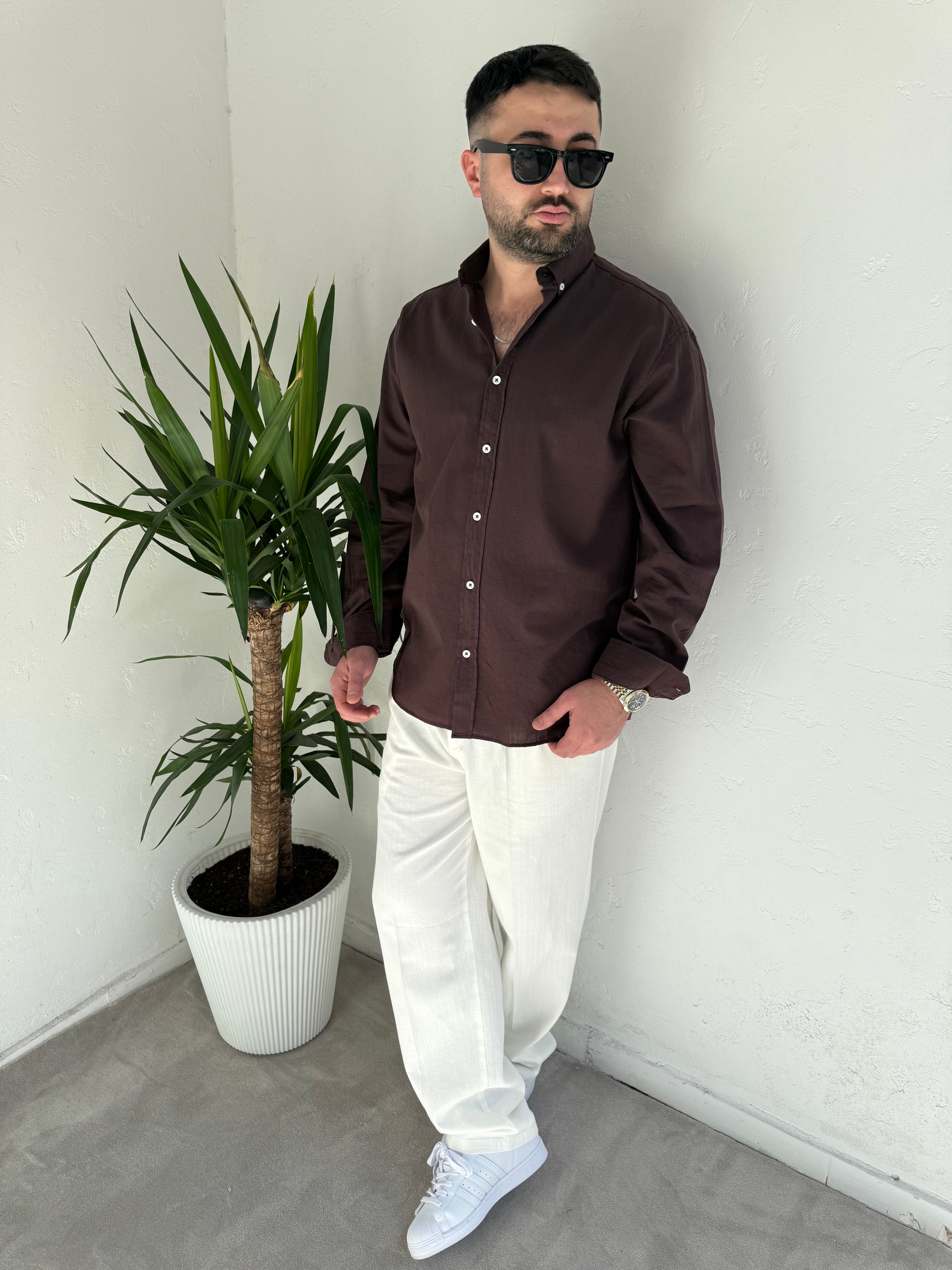 Giesto Keten Gömlek