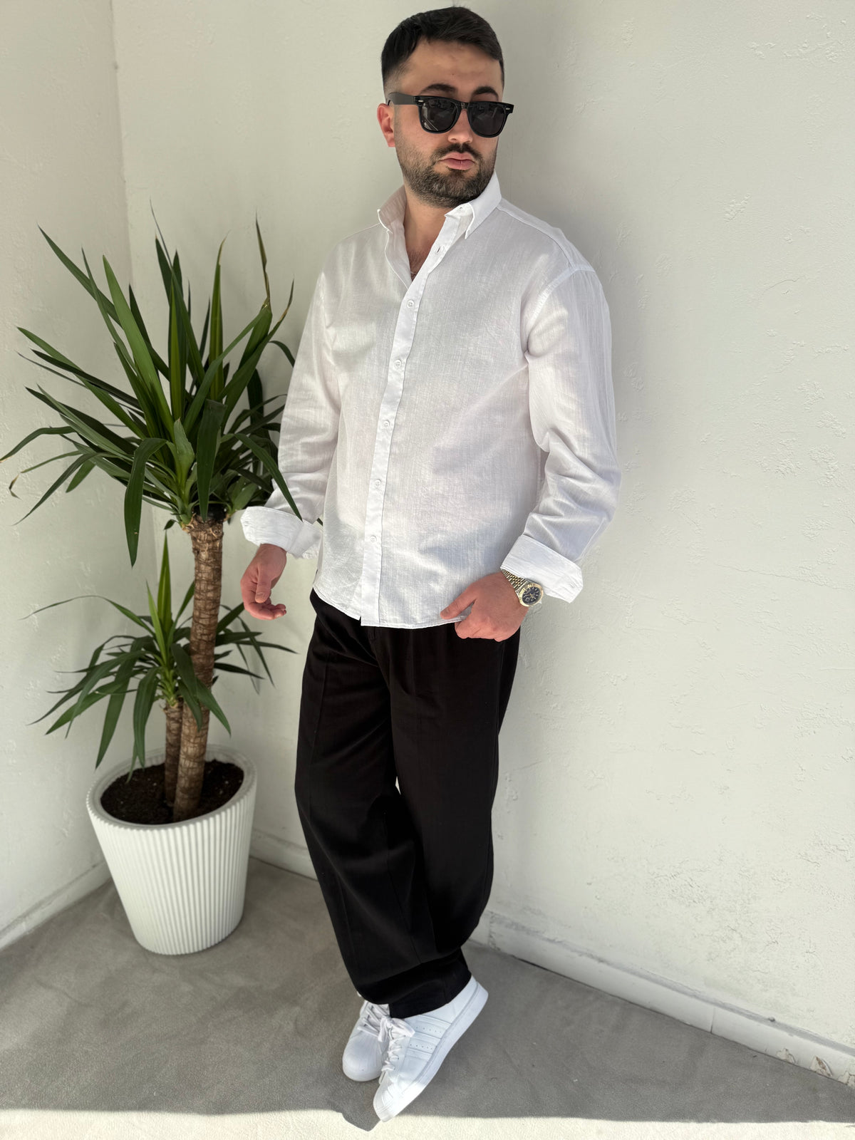 Giesto Keten Gömlek