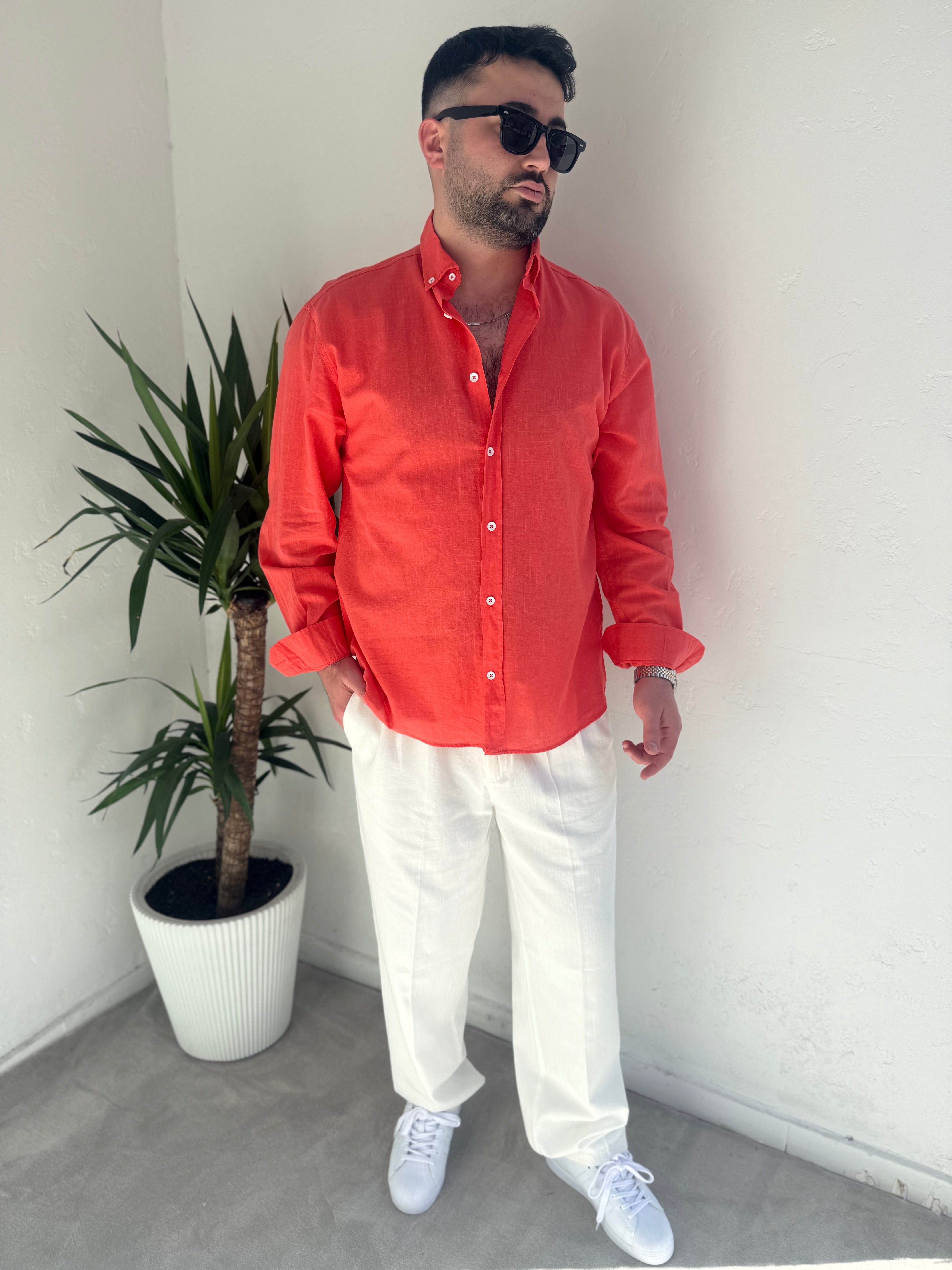 Giesto Keten Gömlek