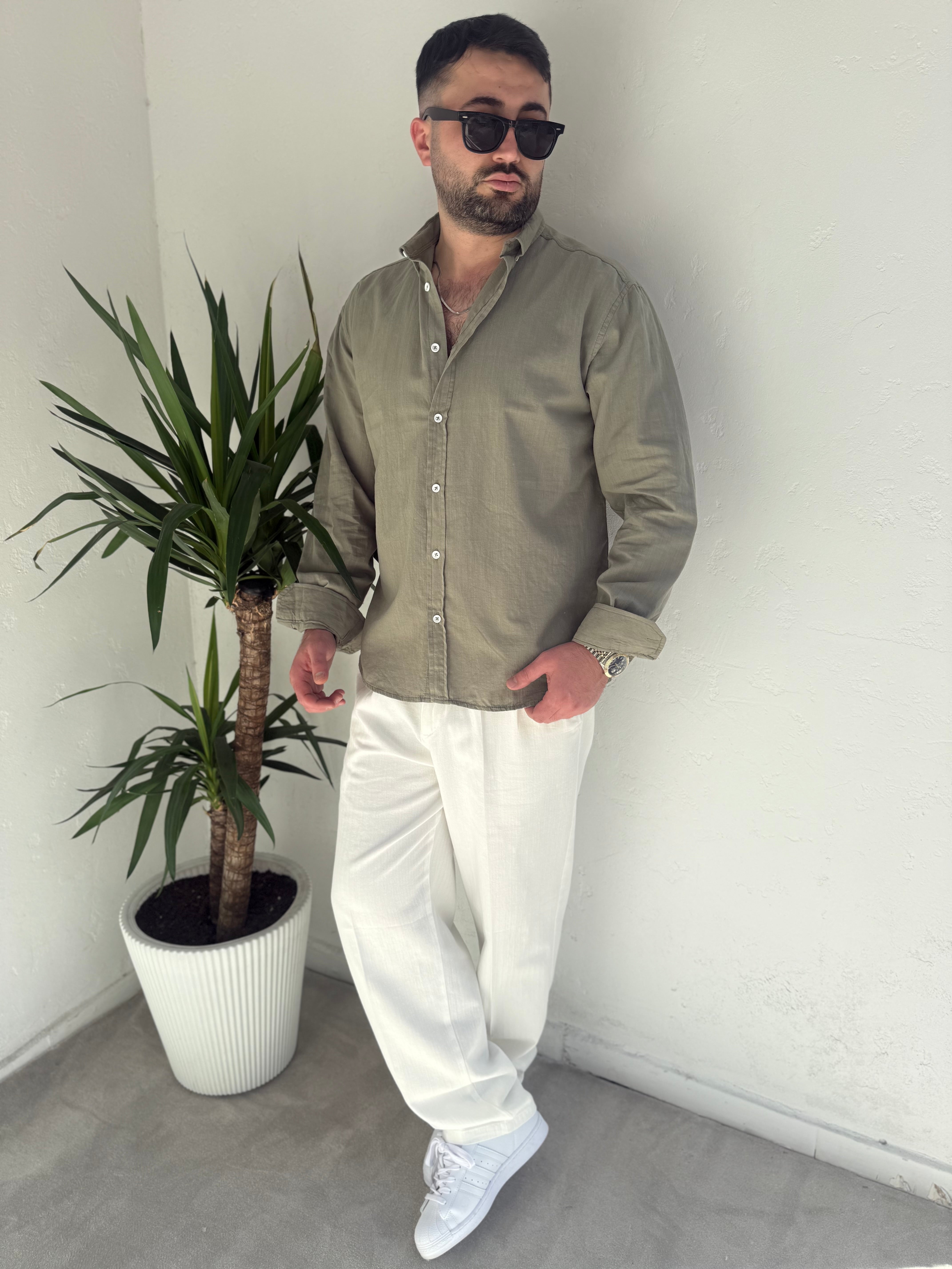 Giesto Keten Gömlek