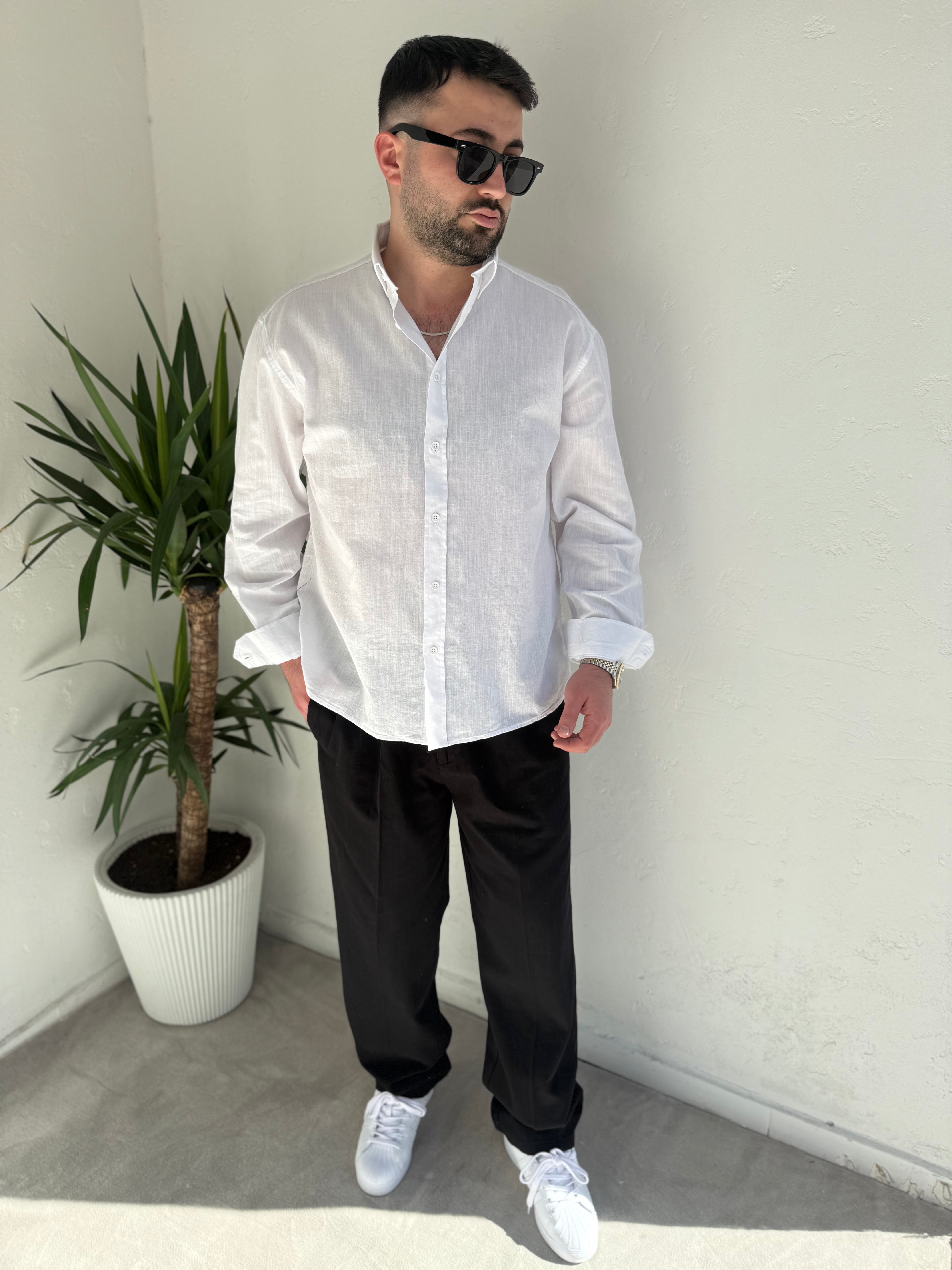 Giesto Keten Gömlek