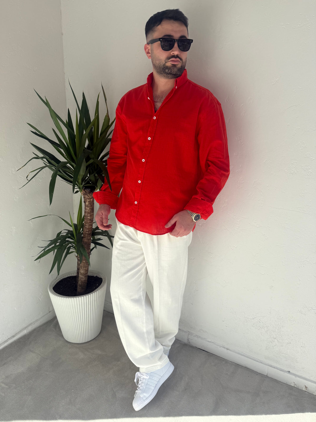 Giesto Keten Gömlek