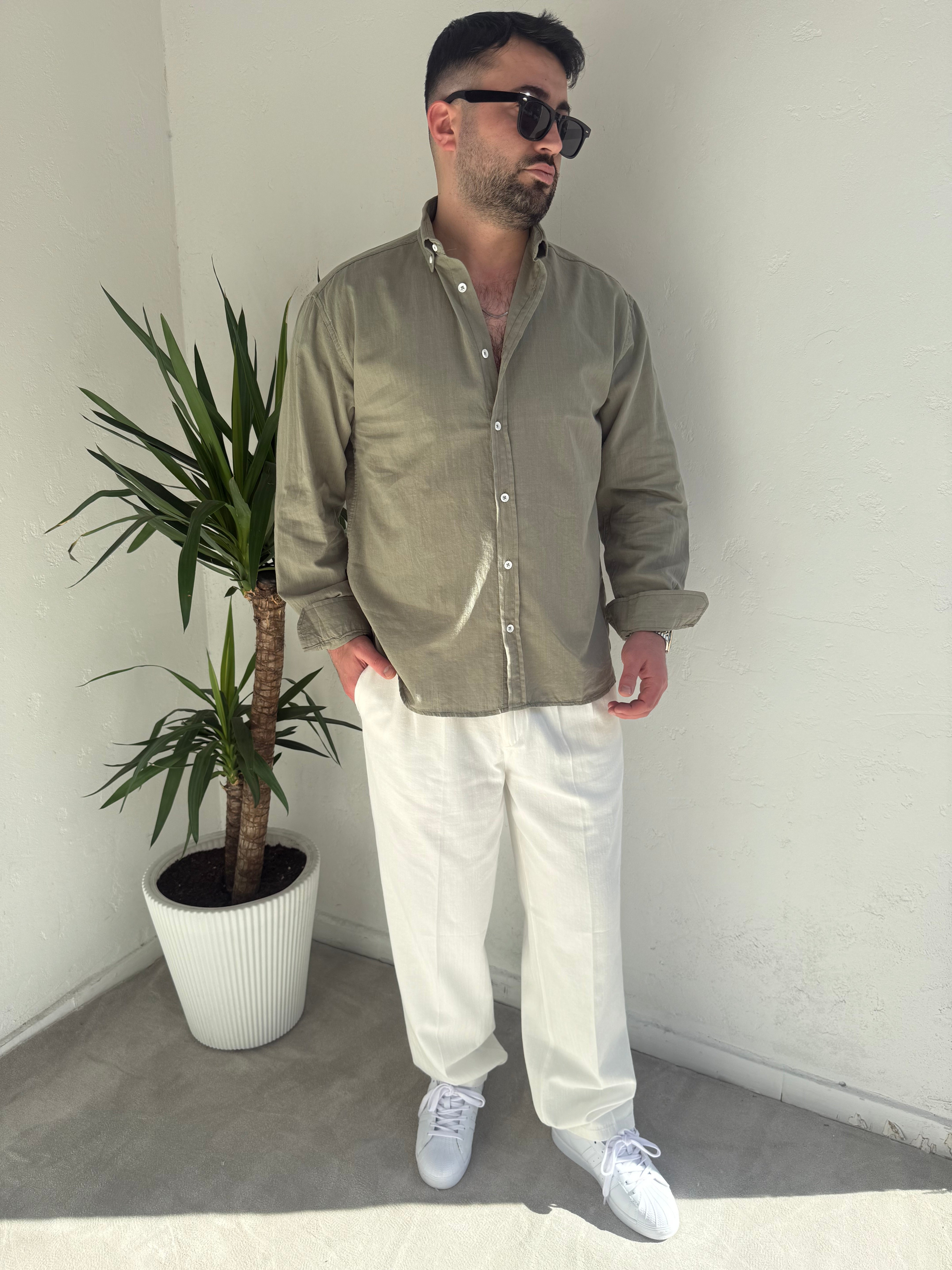 Giesto Keten Gömlek