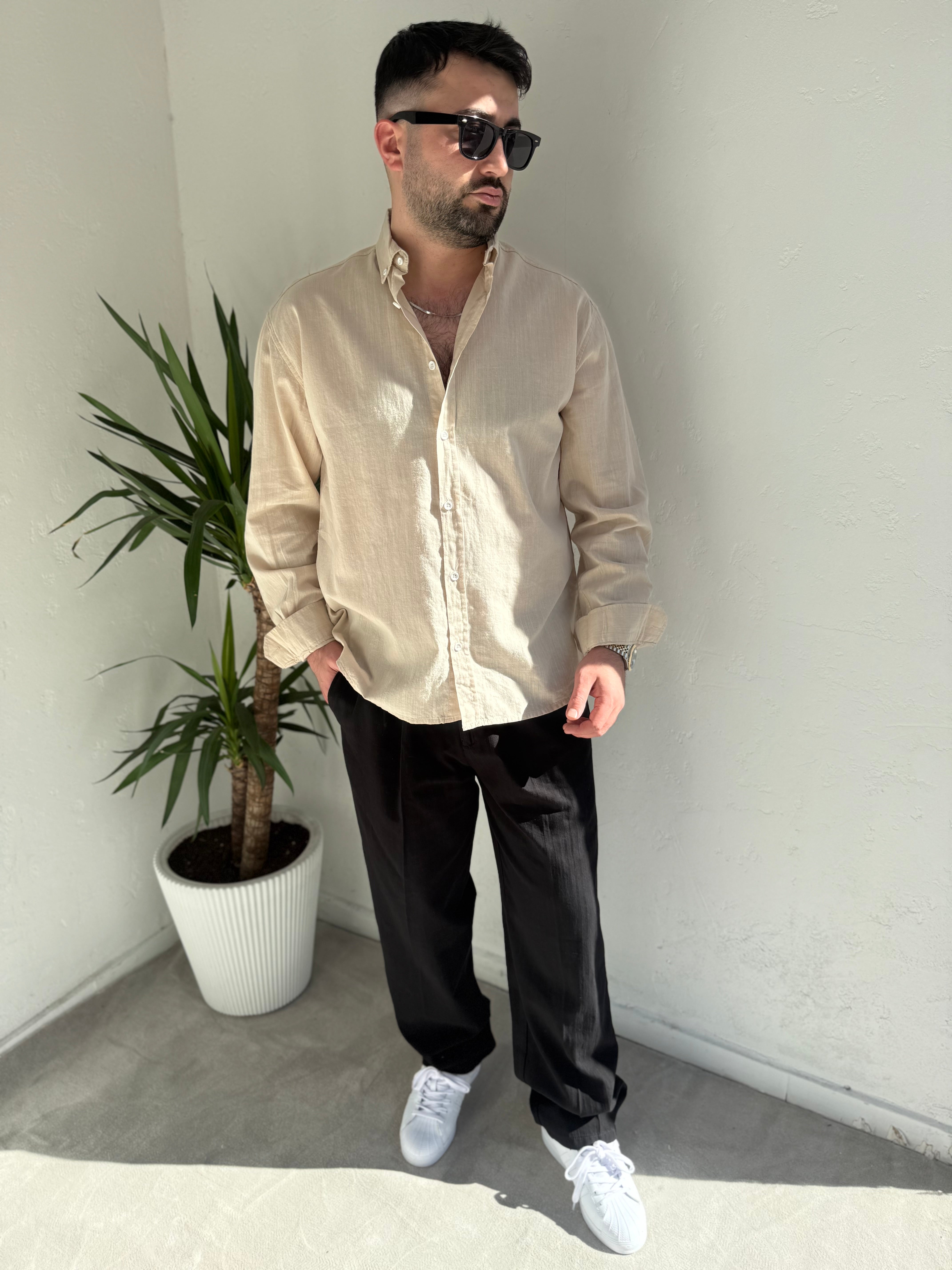 Giesto Keten Gömlek