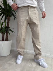 Pile Detaylı Baggy Paraşüt Pantolon