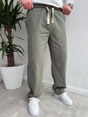 Baggy Keten Pantolon