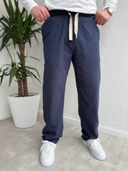 Baggy Keten Pantolon