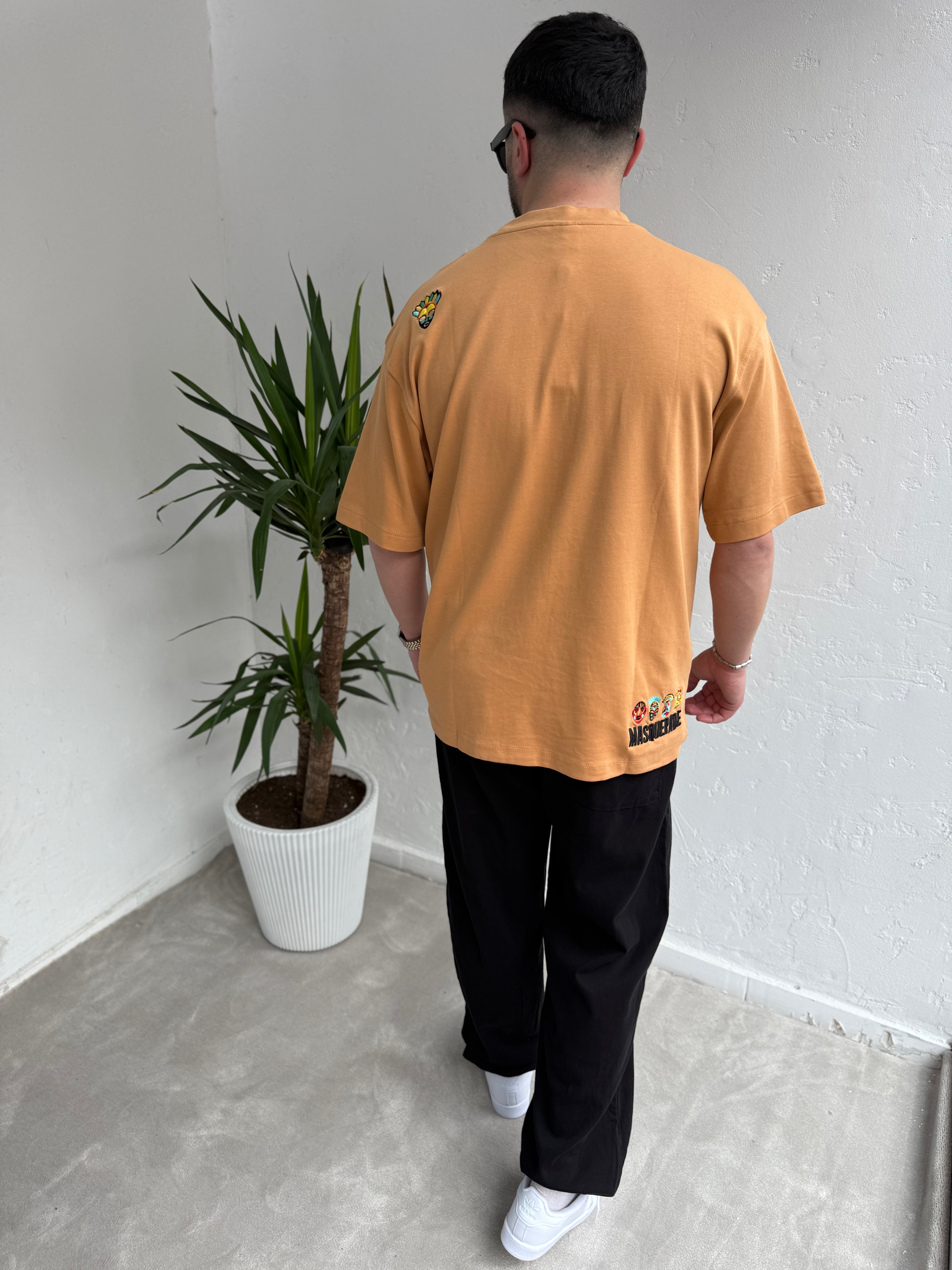 Yep Masquerade Nakış Detaylı Oversize T-Shirt