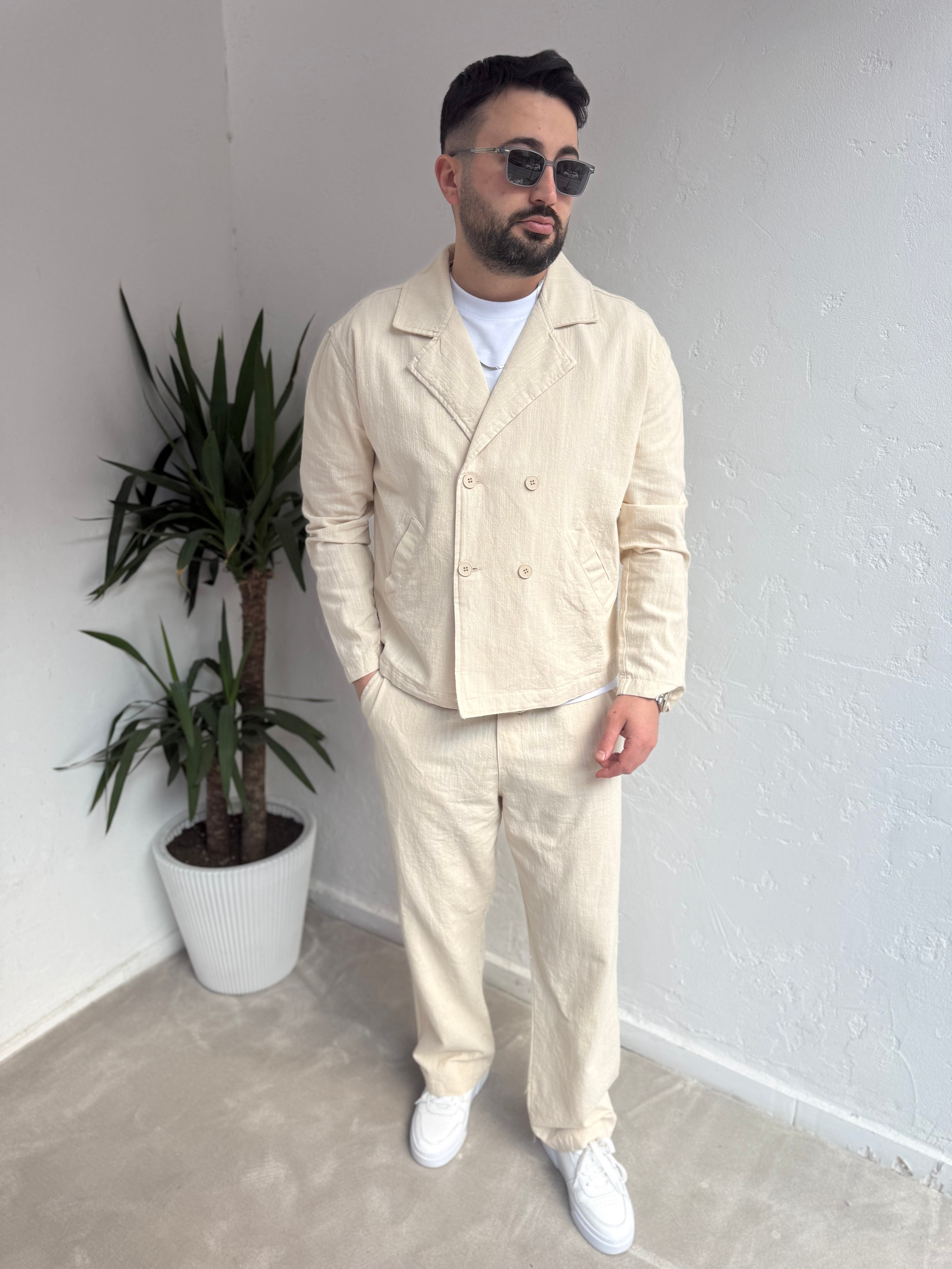 Baggy Kuruvaza Keten Takım