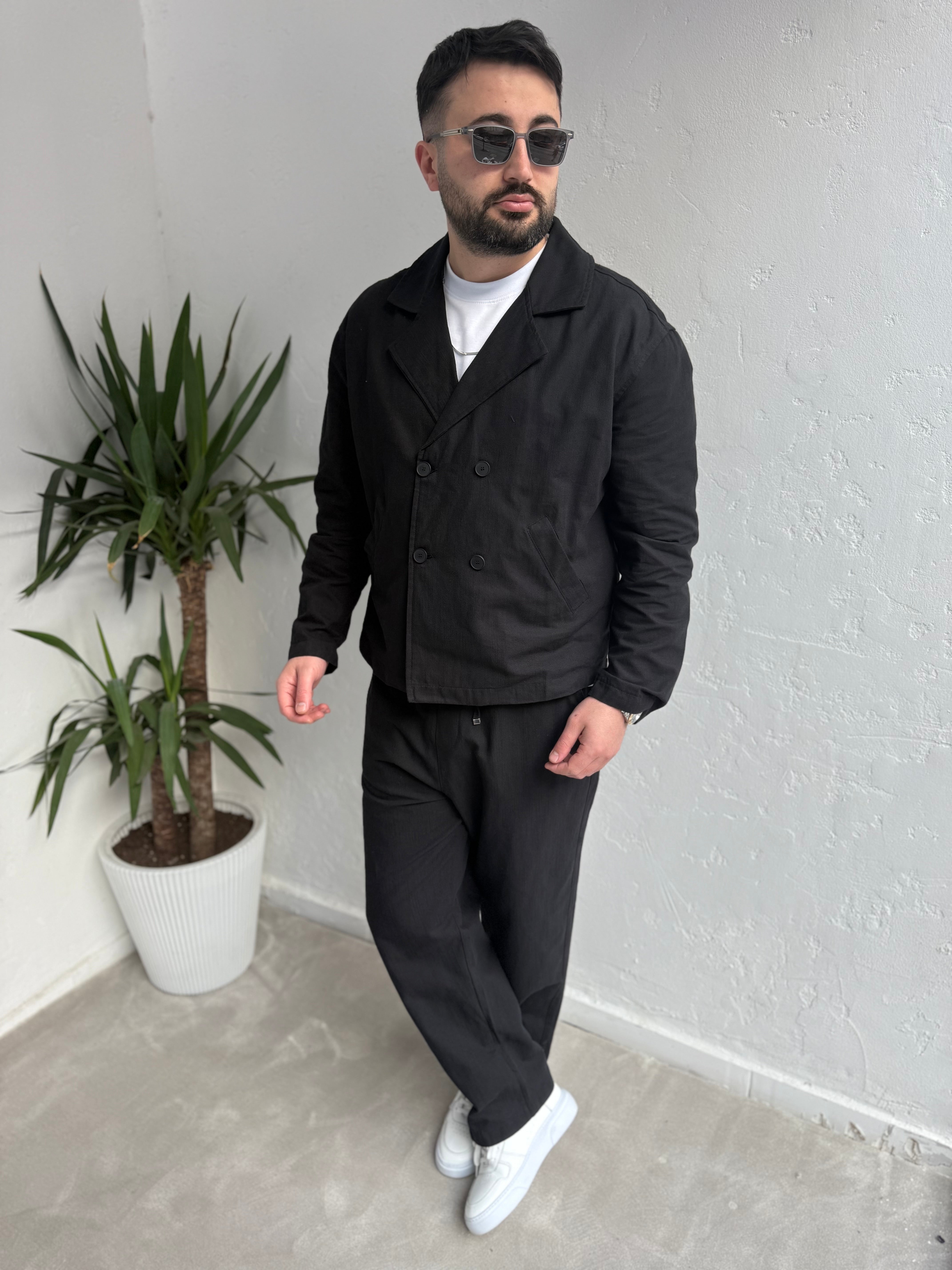 Baggy Kuruvaza Keten Takım