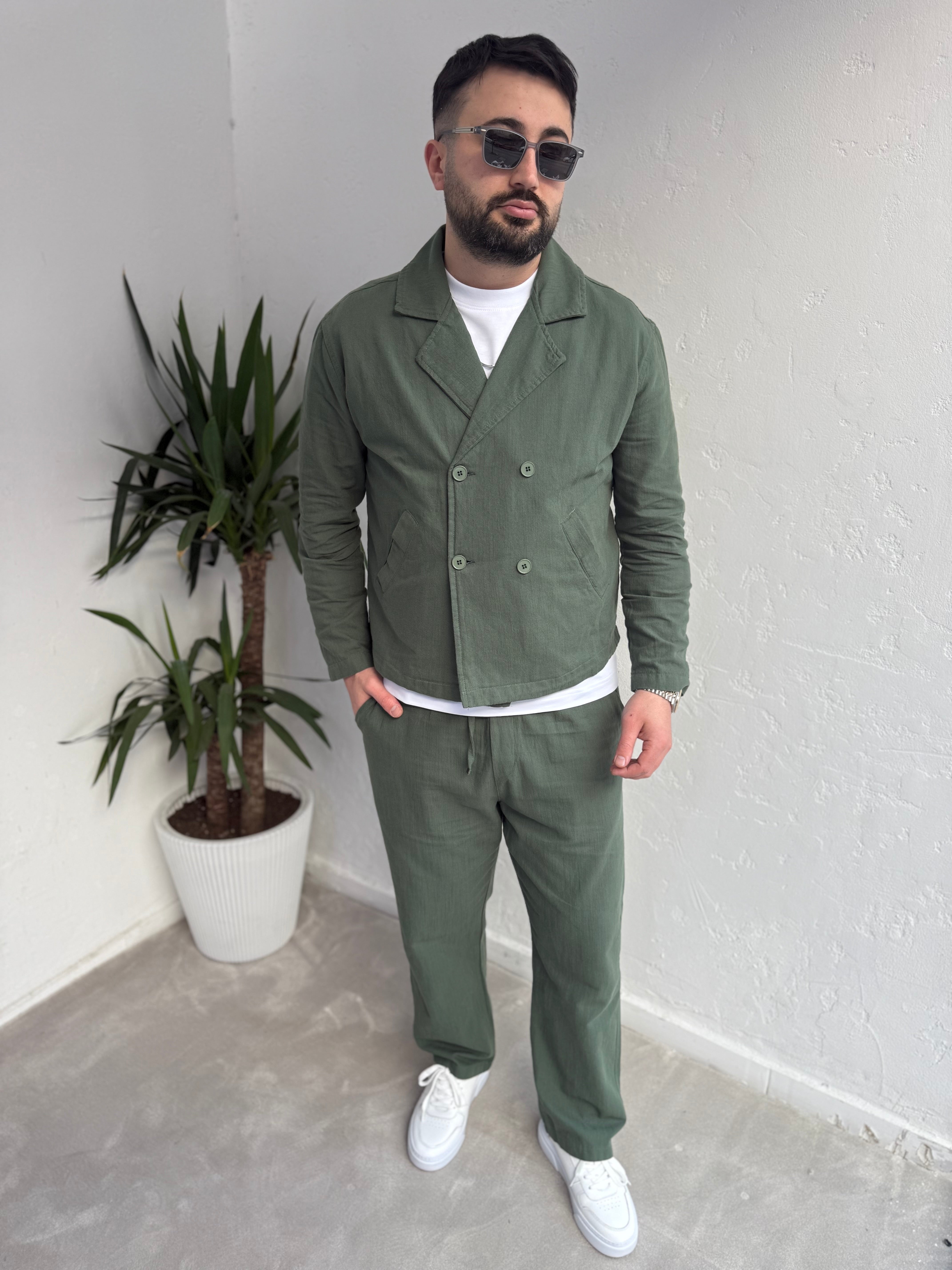 Baggy Kuruvaza Keten Takım