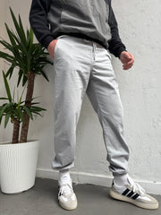 Lastik Paça Gabardin Pantolon