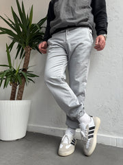 Lastik Paça Gabardin Pantolon