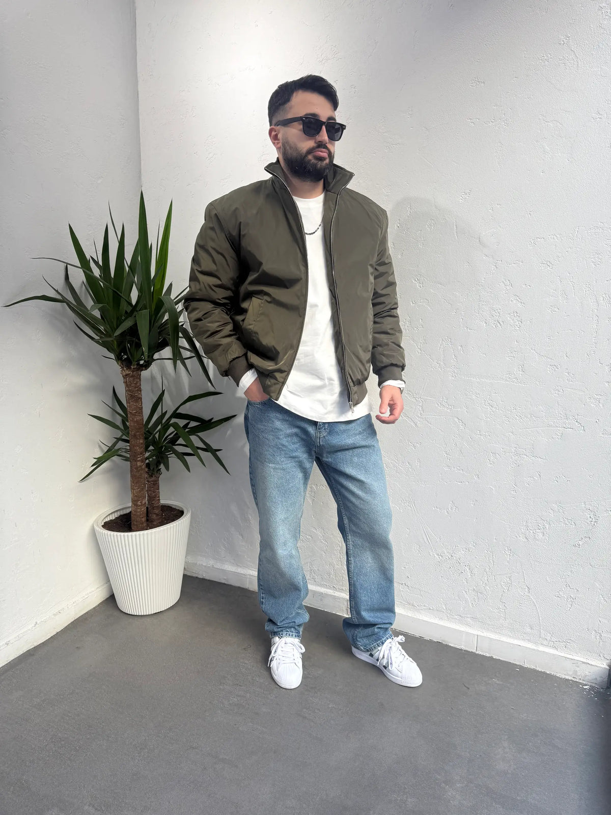 ZR Model dik Yaka Pilot Mont