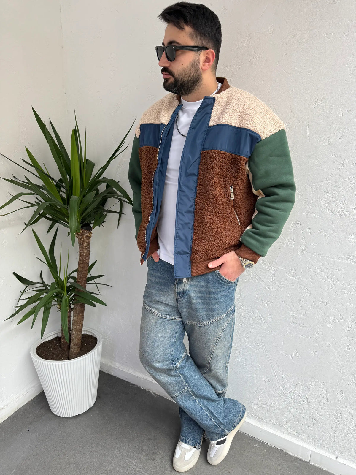 Yep Kolej Peluş Mont