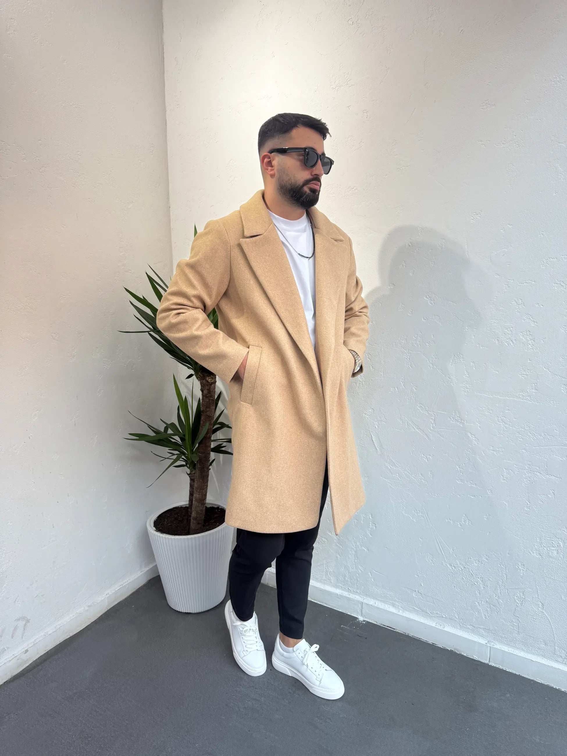 Lenasso Premium Kaşe Kaban