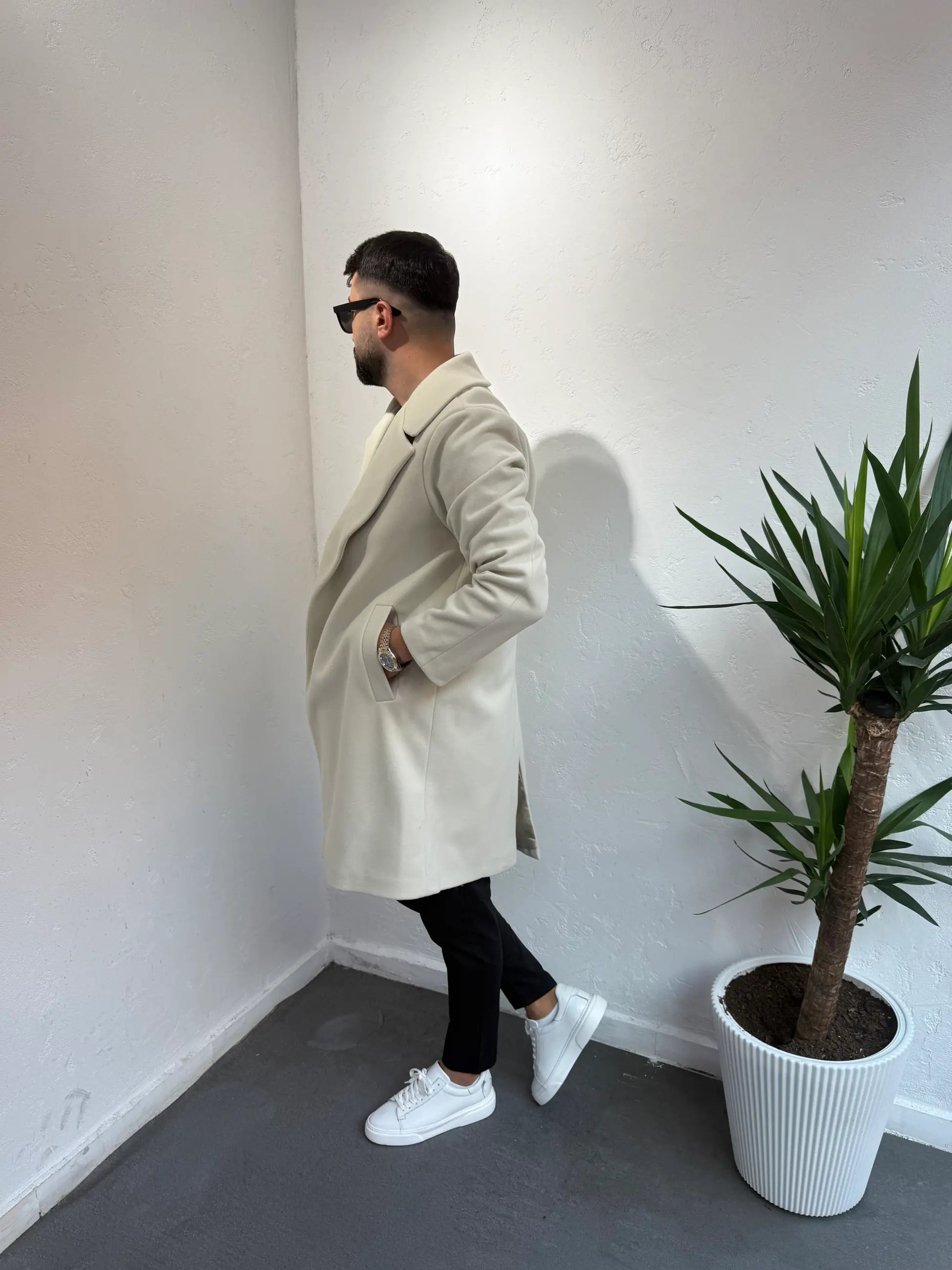 Lenasso Premium Kaşe Kaban