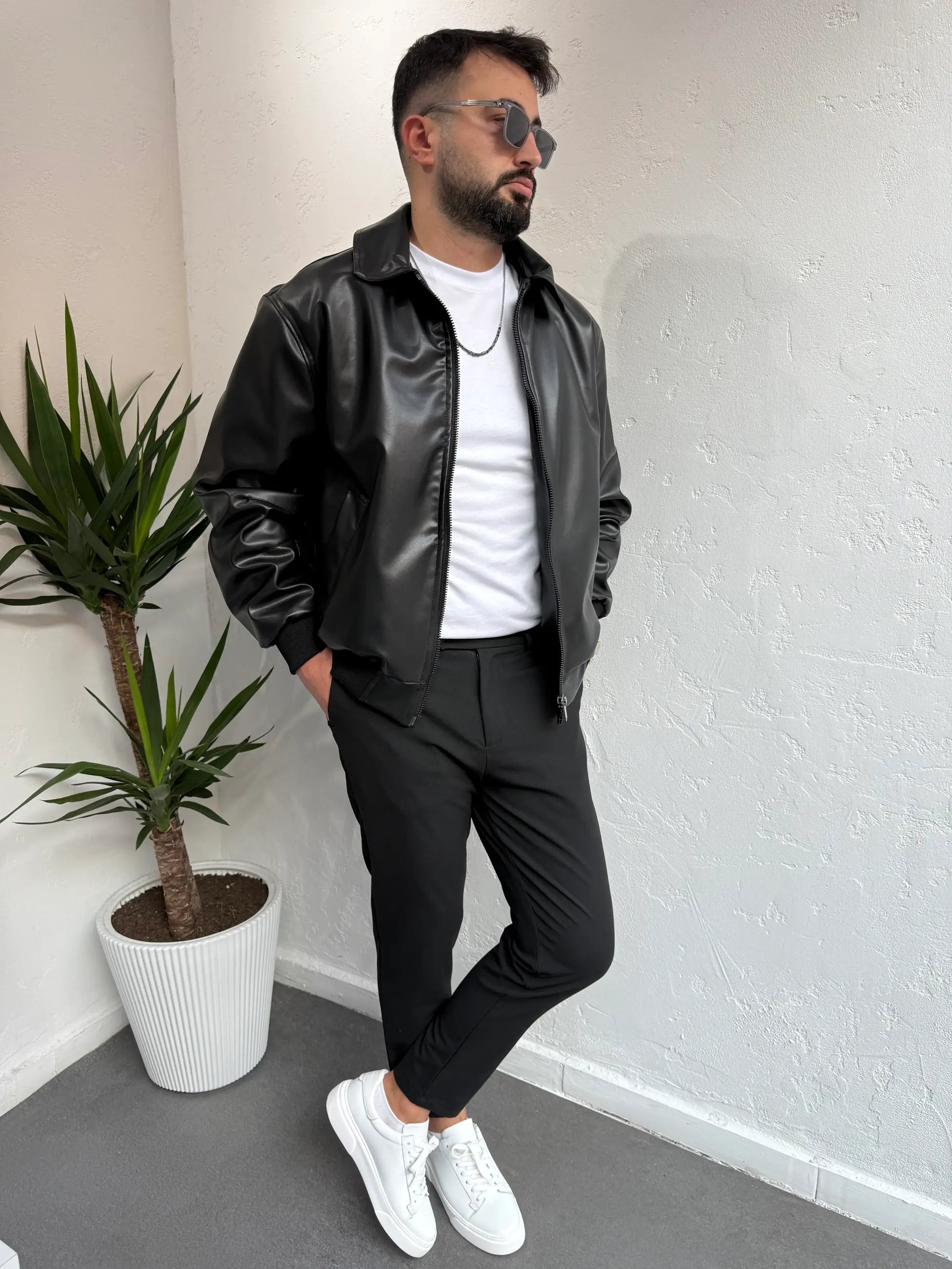 Zr Model Pilot Deri Ceket