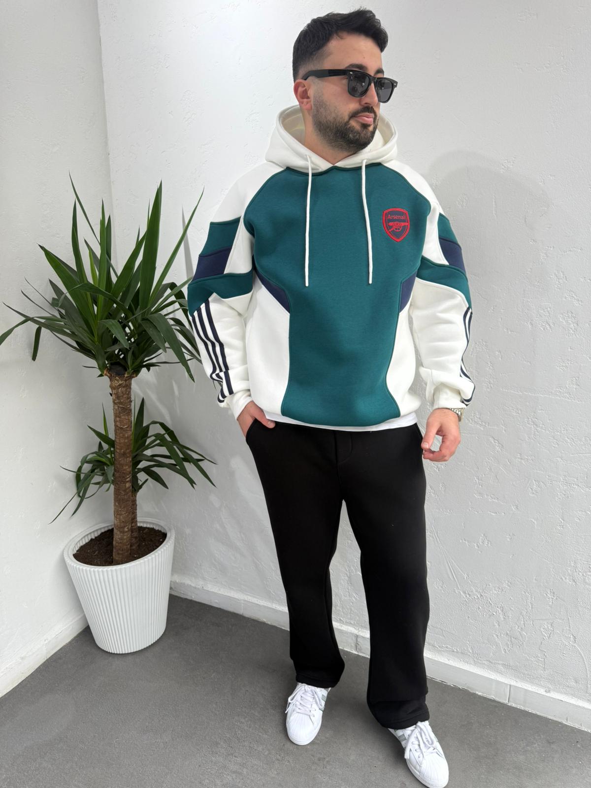 Oversize Arsenal Sweat Petrol