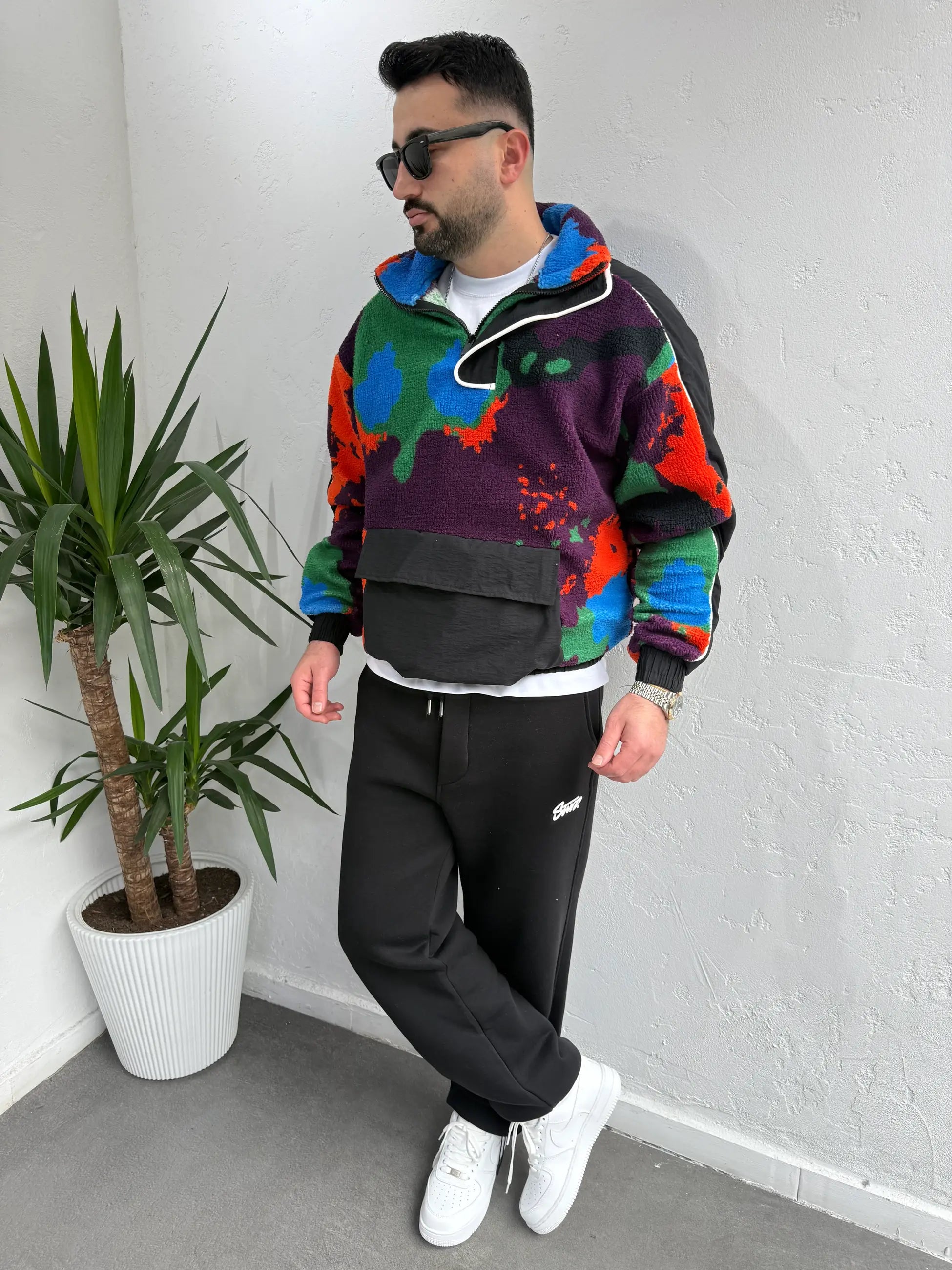 Yep Etnik Desen Peluş