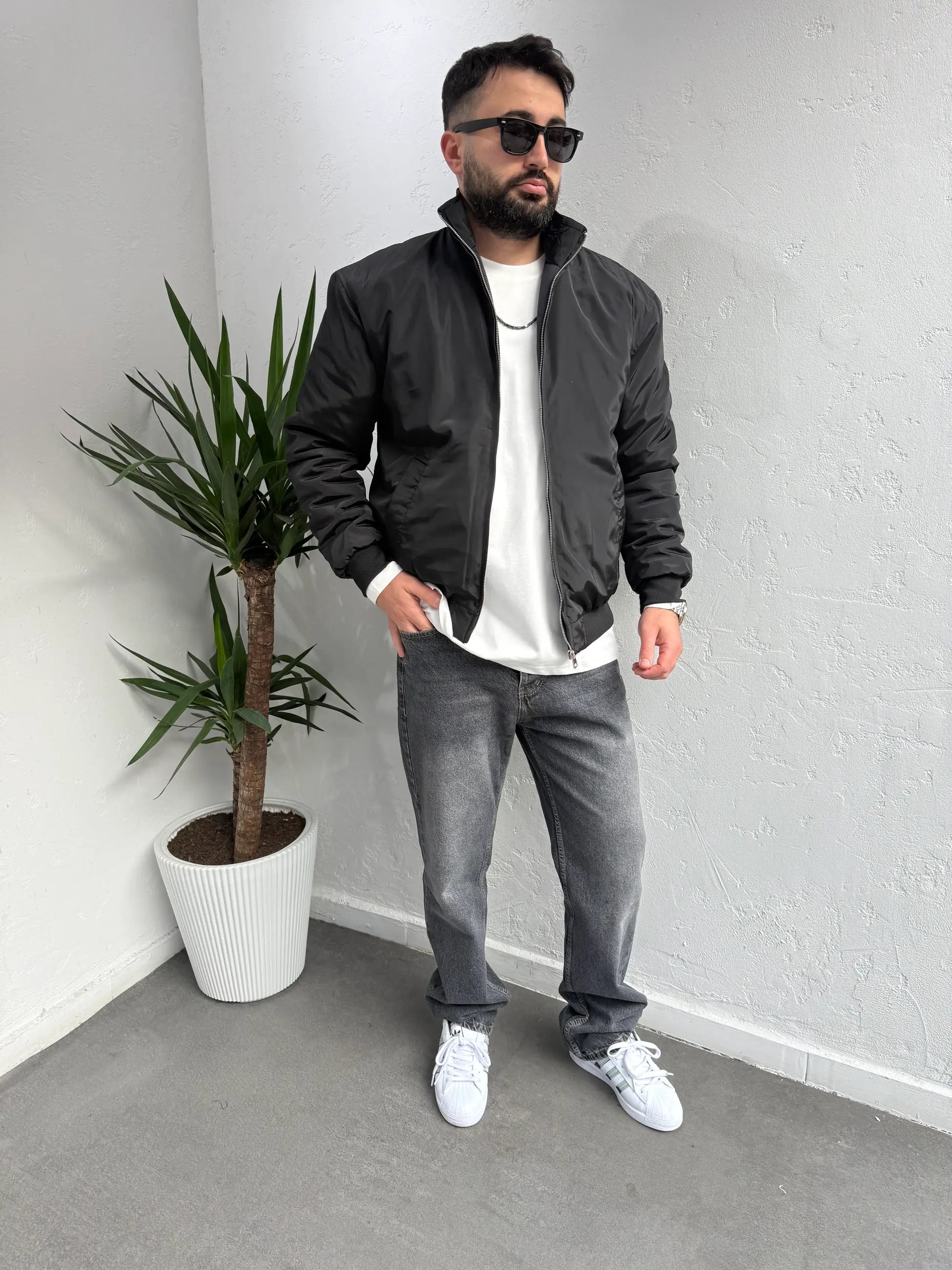 ZR Model dik Yaka Pilot Mont