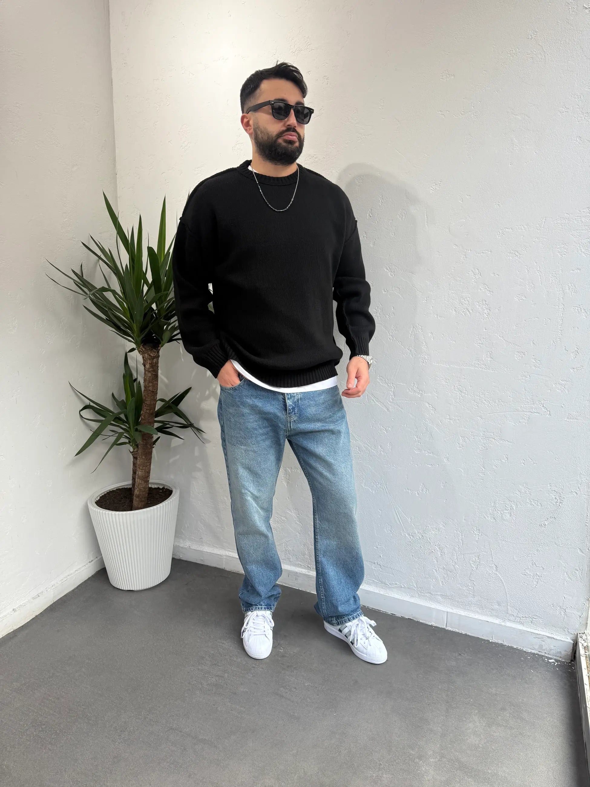 Oversize Triko Kazak