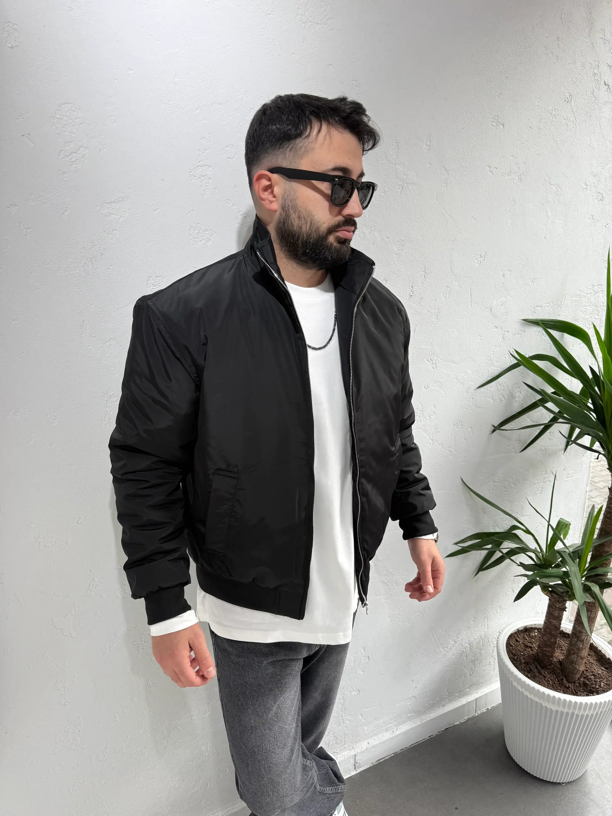 ZR Model dik Yaka Pilot Mont