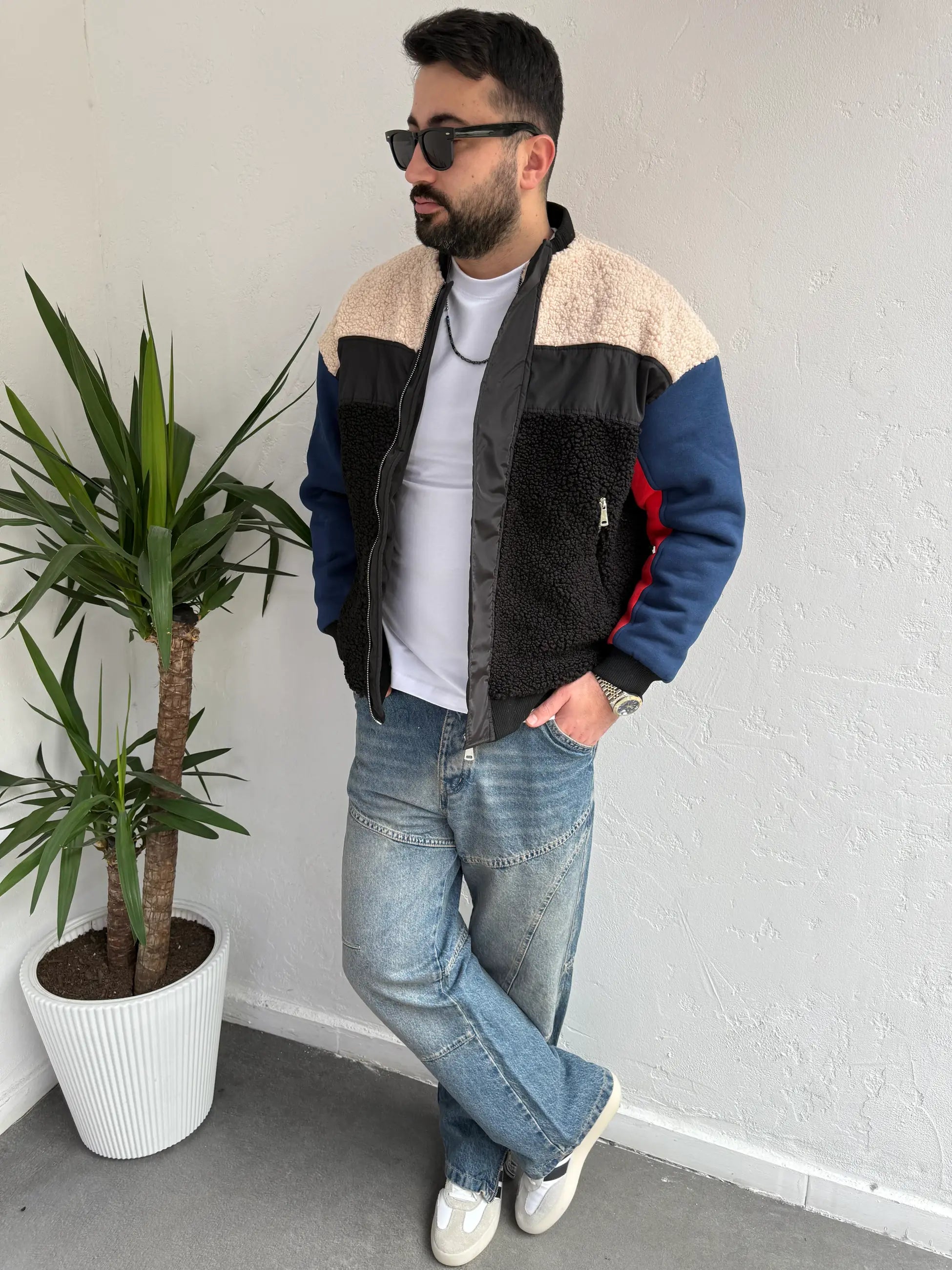 Yep Kolej Peluş Mont