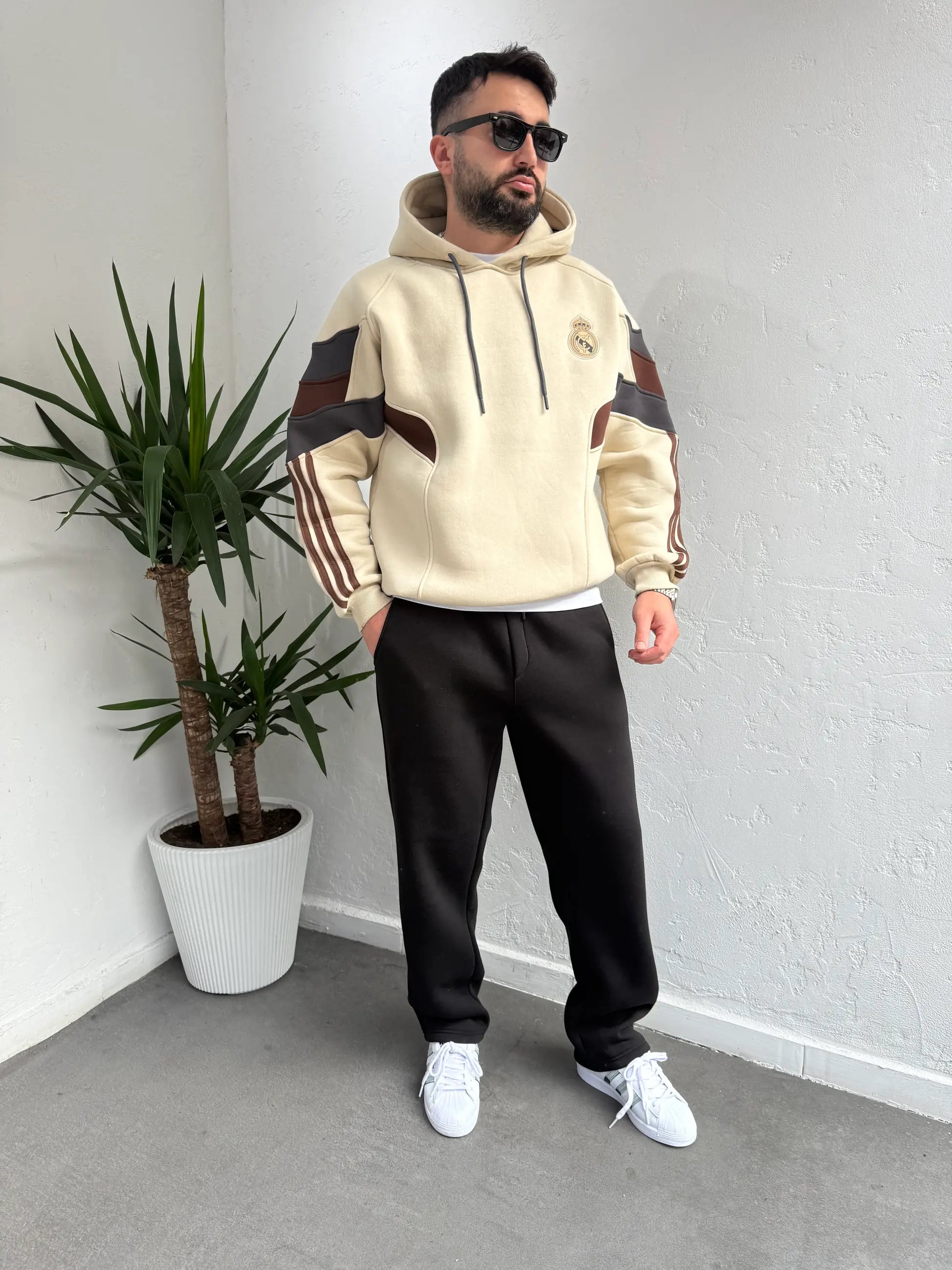 Real Madrid Kapuşonlu Polar