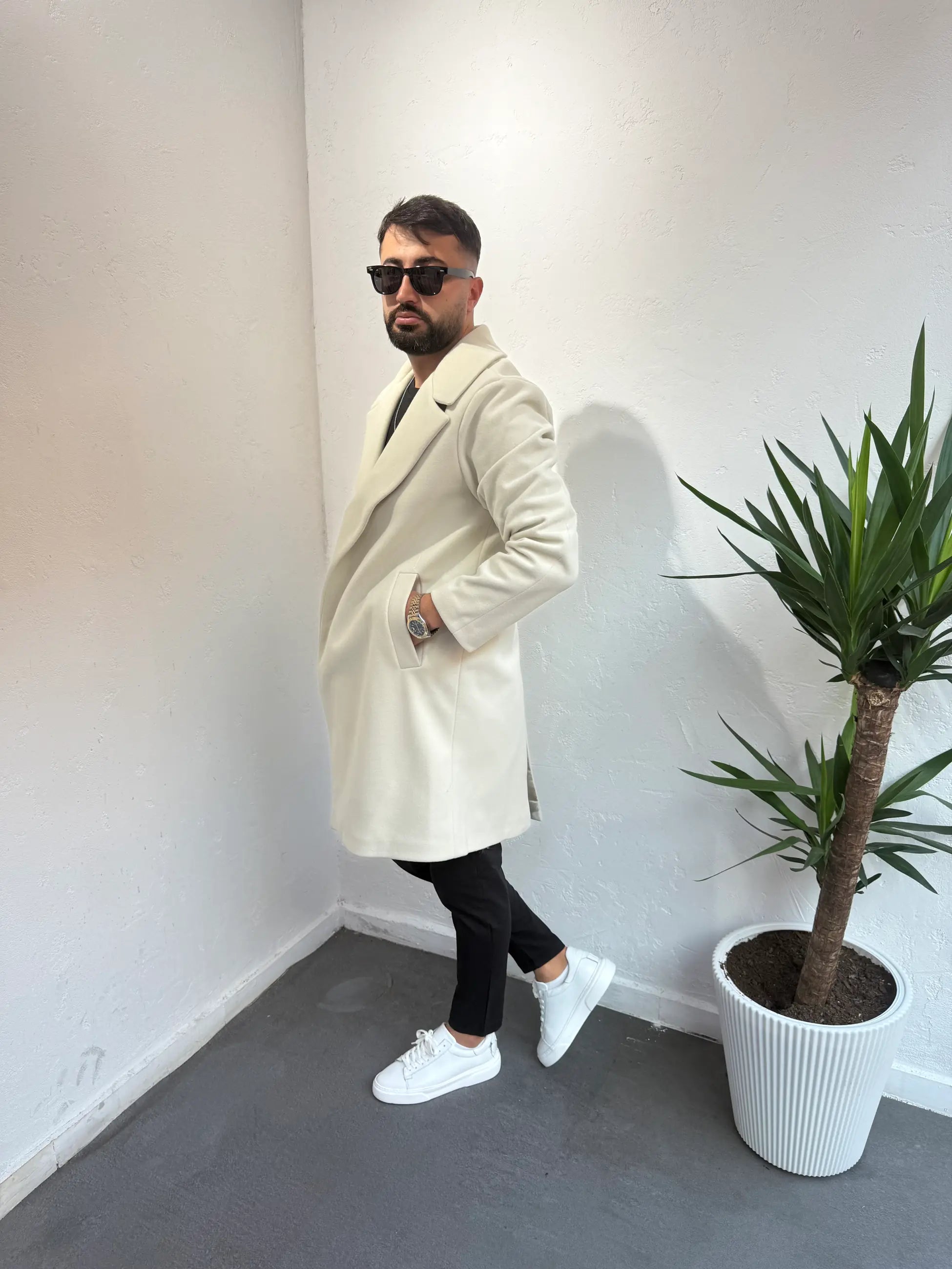 Lenasso Premium Kaşe Kaban