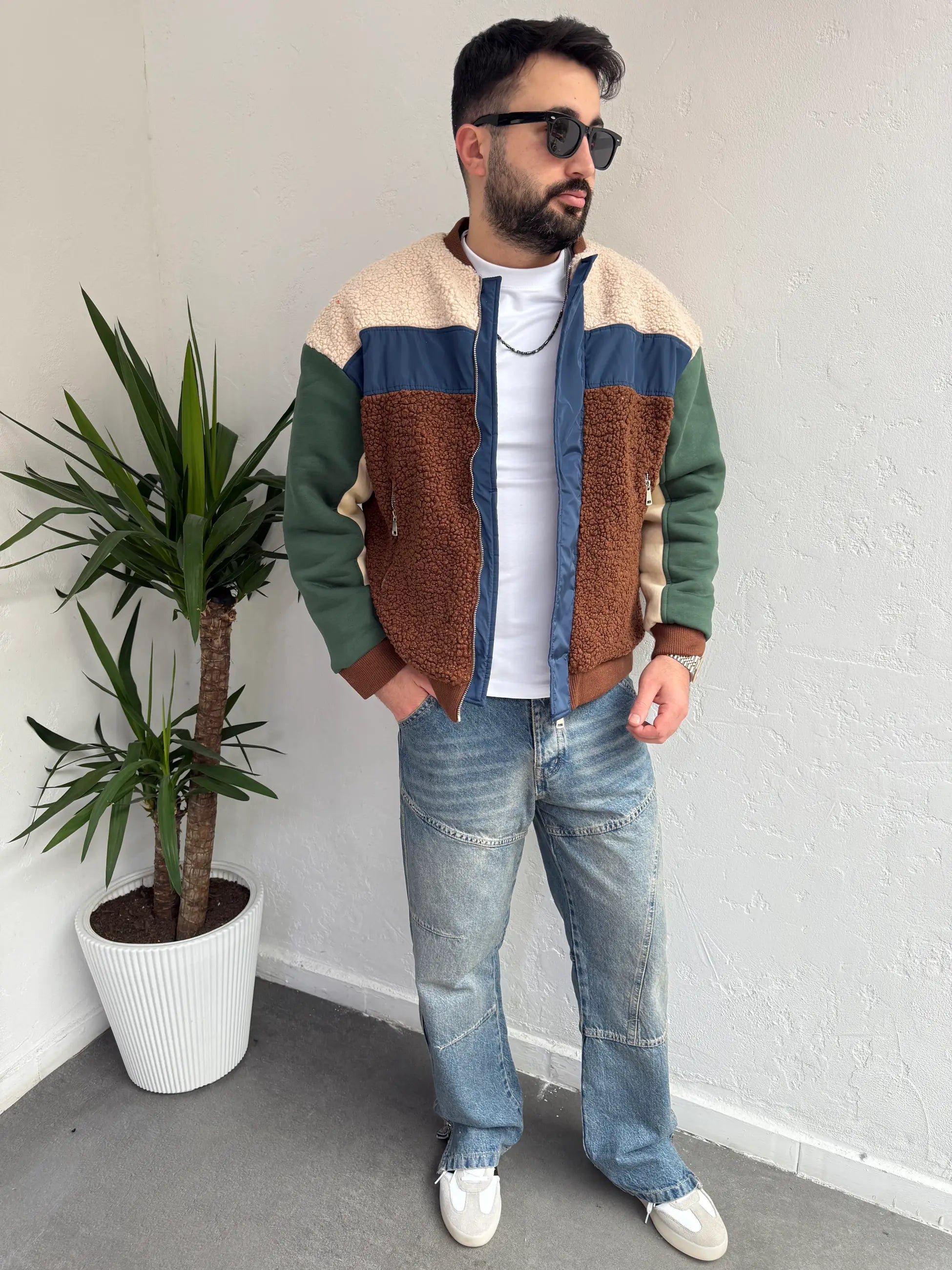 Yep Kolej Peluş Mont