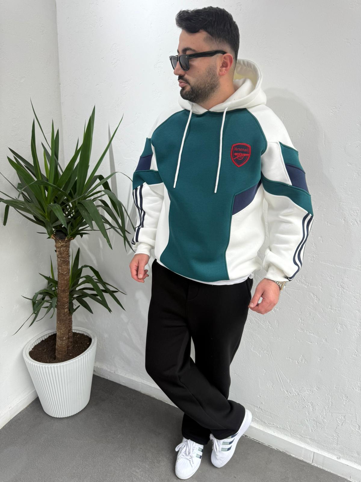 Oversize Arsenal Sweat Petrol