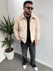 Zr Model Slim Fit Kadife Mont