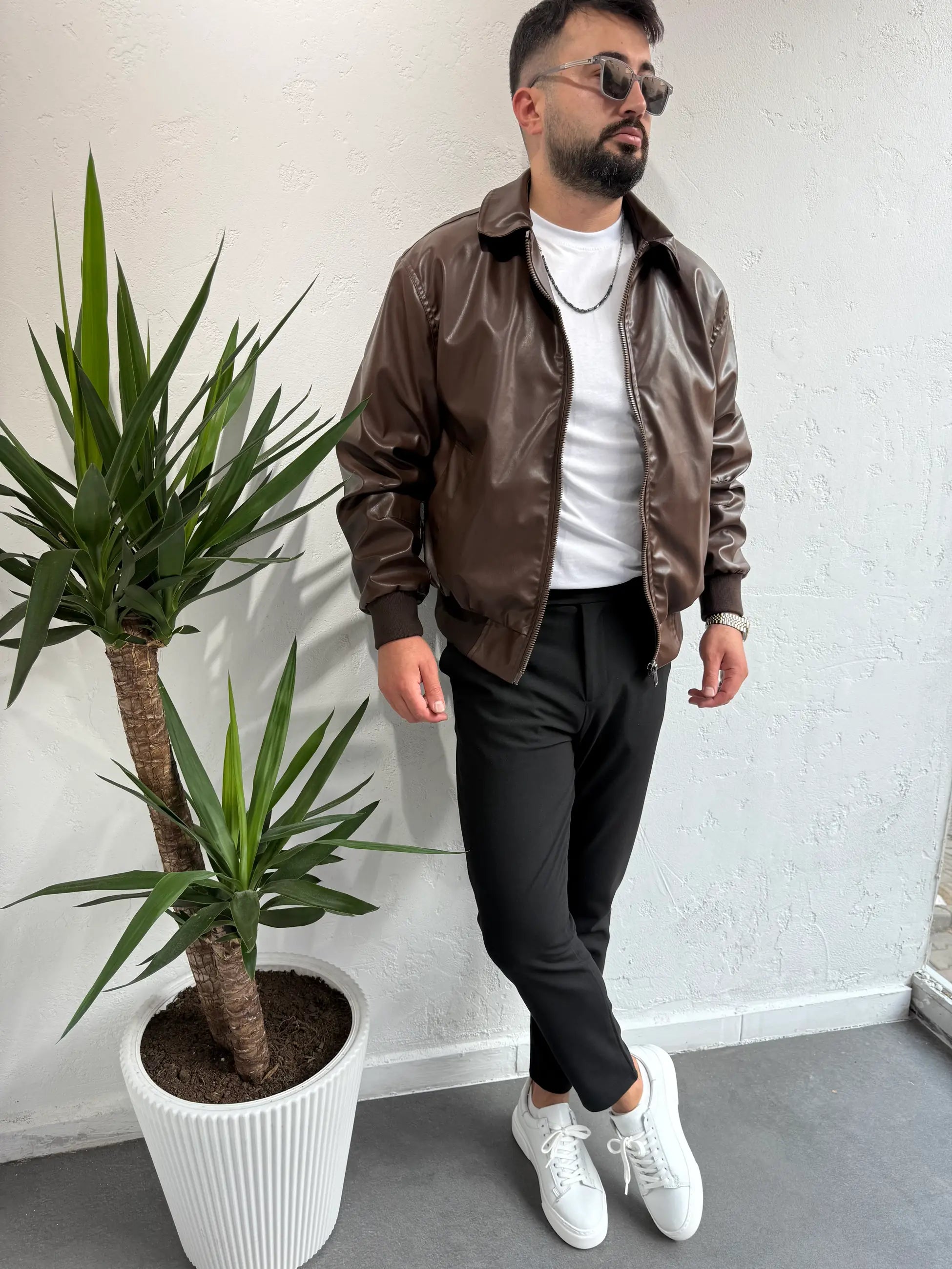 Zr Model Pilot Deri Ceket