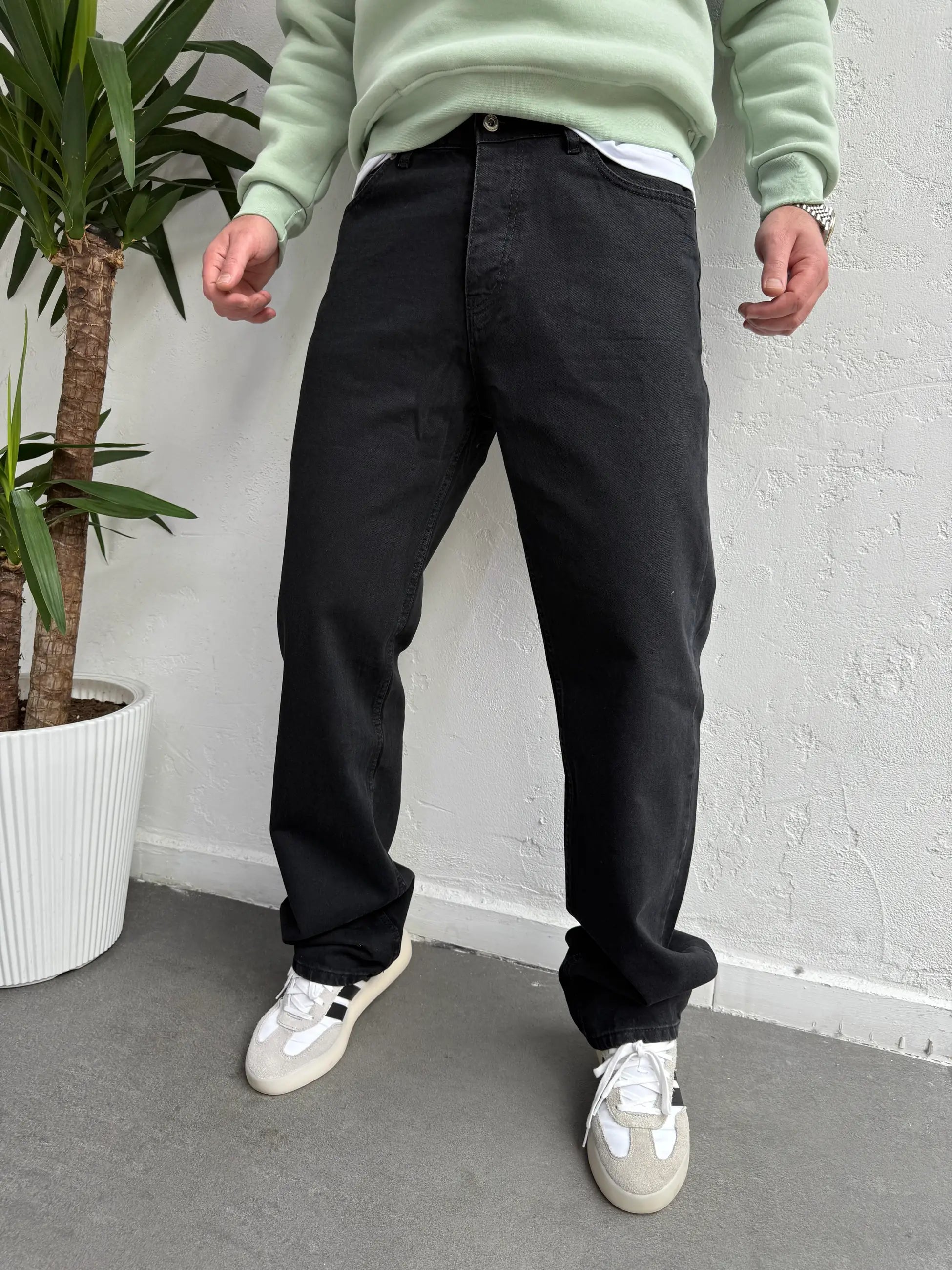 We11 Baggy Kot Pantolon