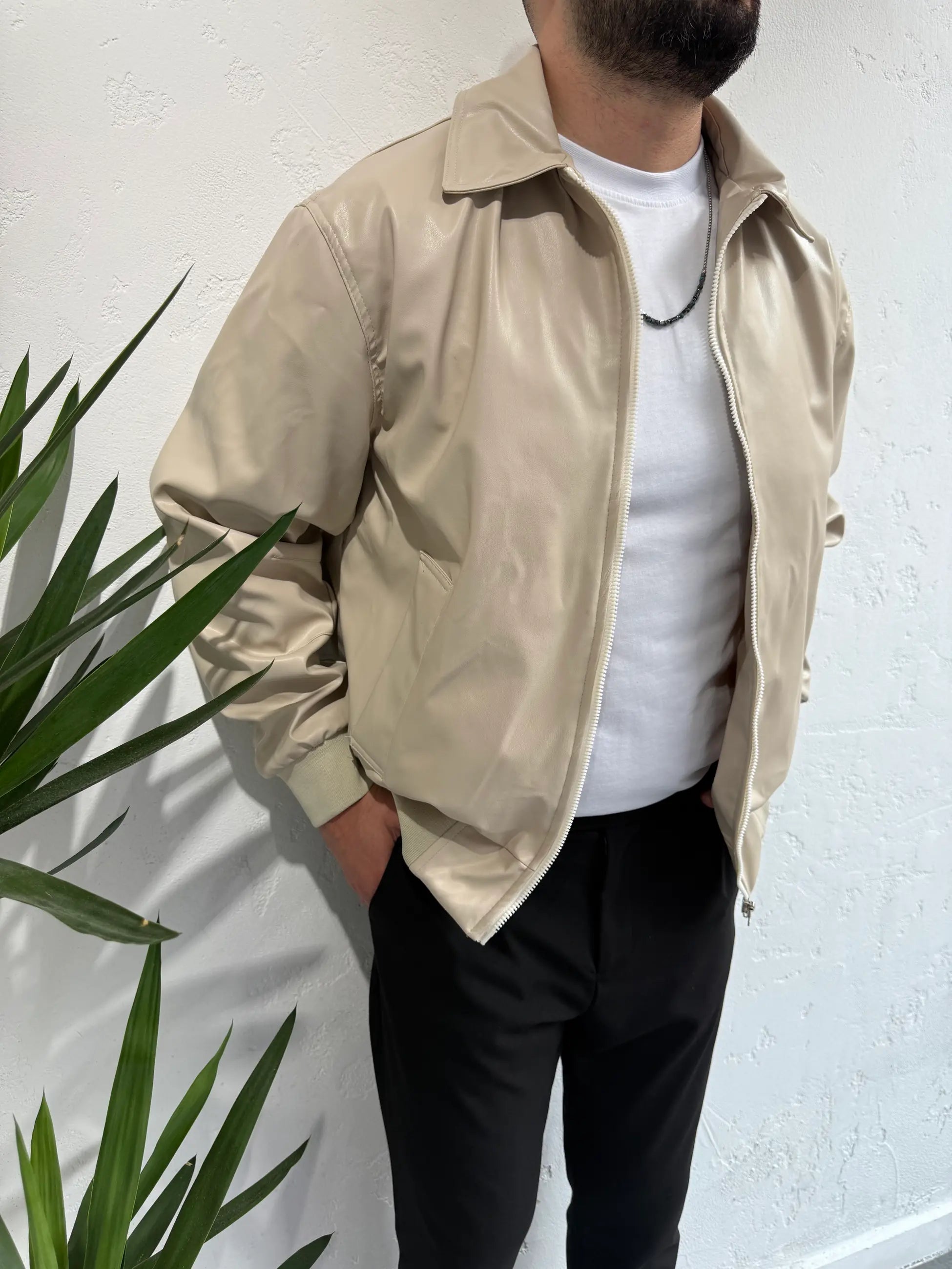 Zr Model Pilot Deri Ceket