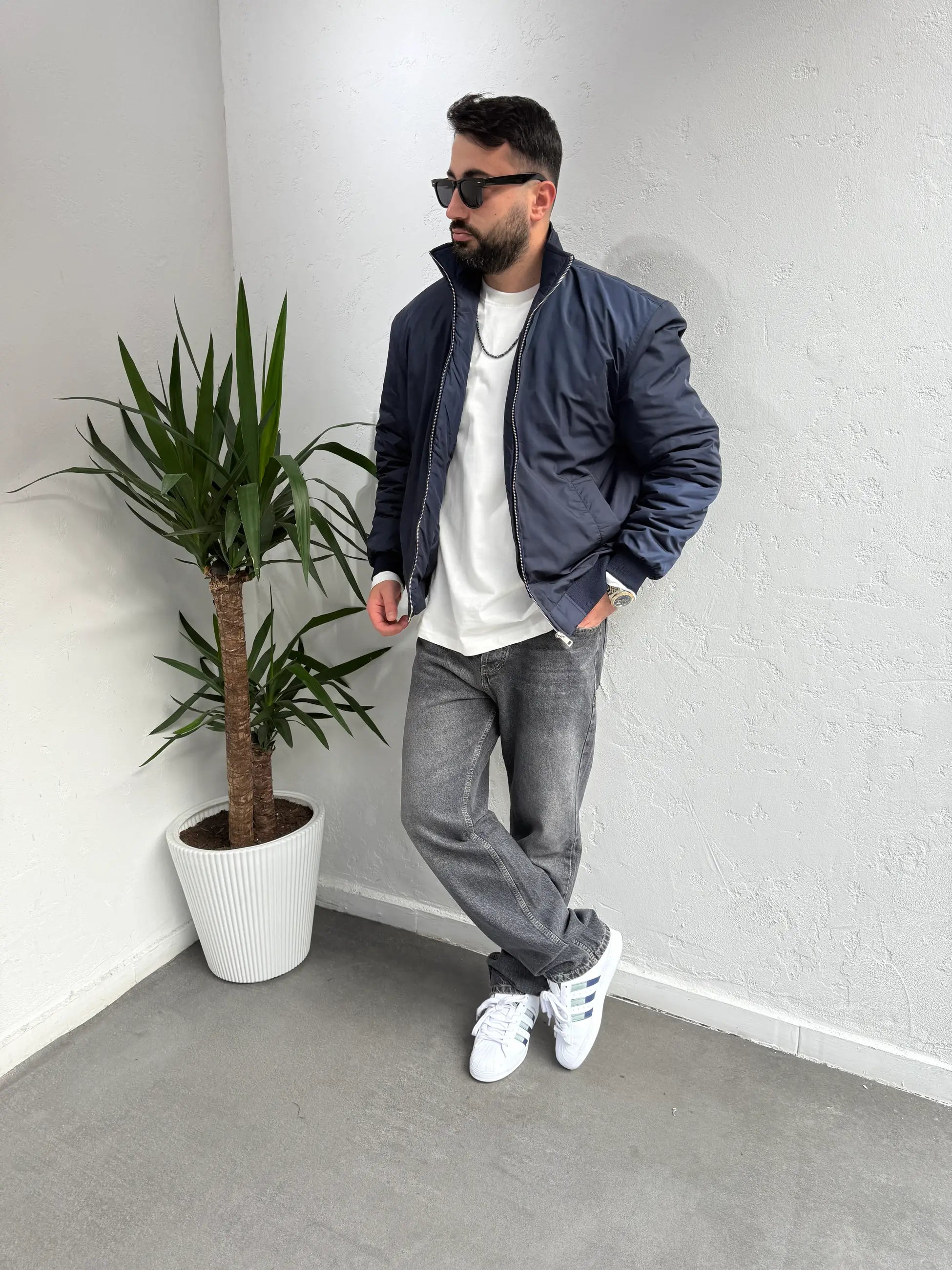 ZR Model dik Yaka Pilot Mont