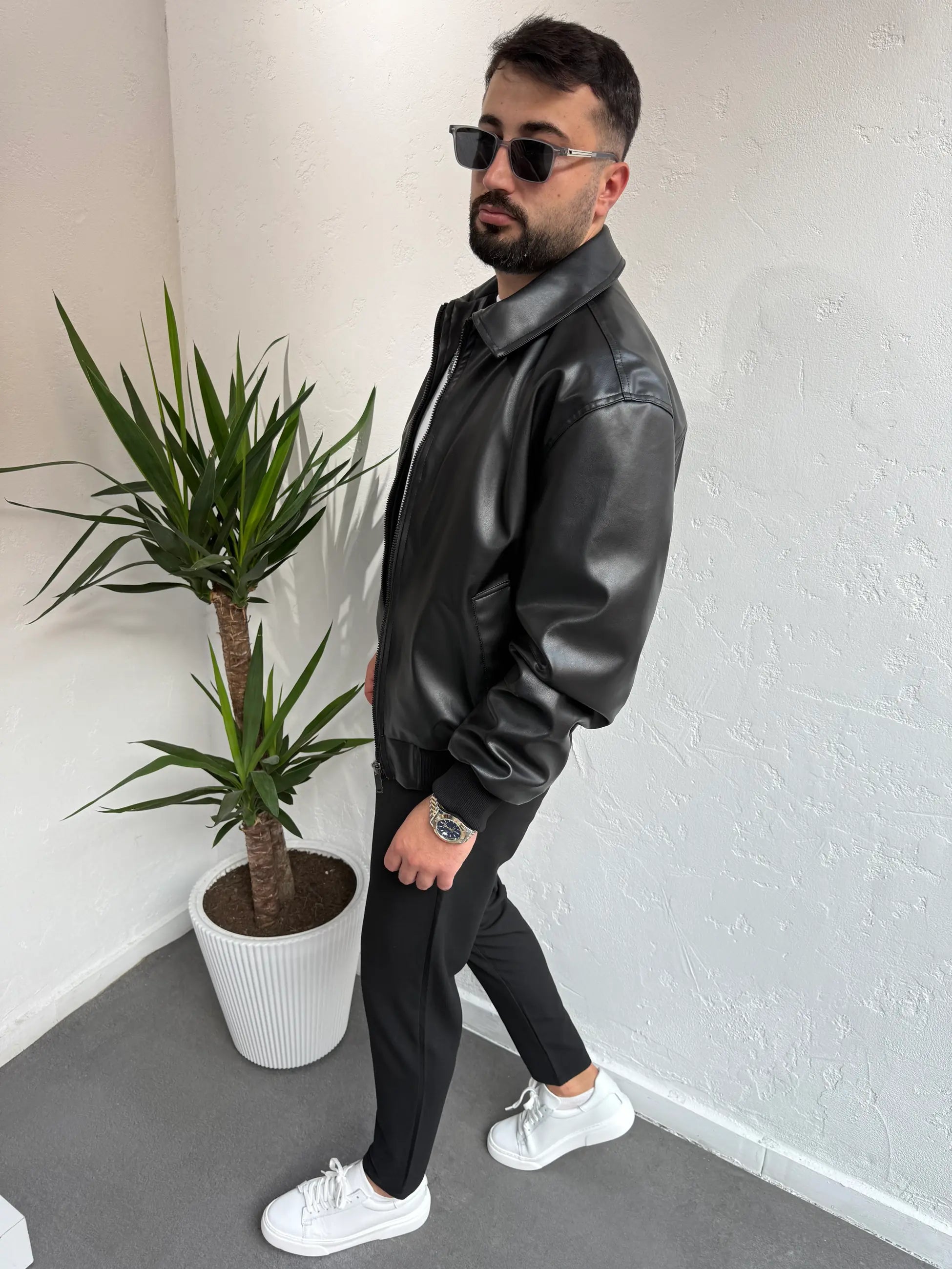 Zr Model Pilot Deri Ceket