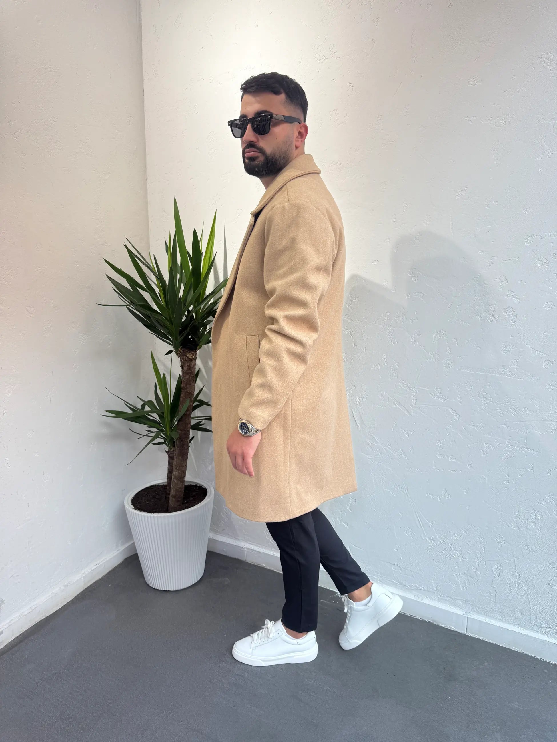 Lenasso Premium Kaşe Kaban