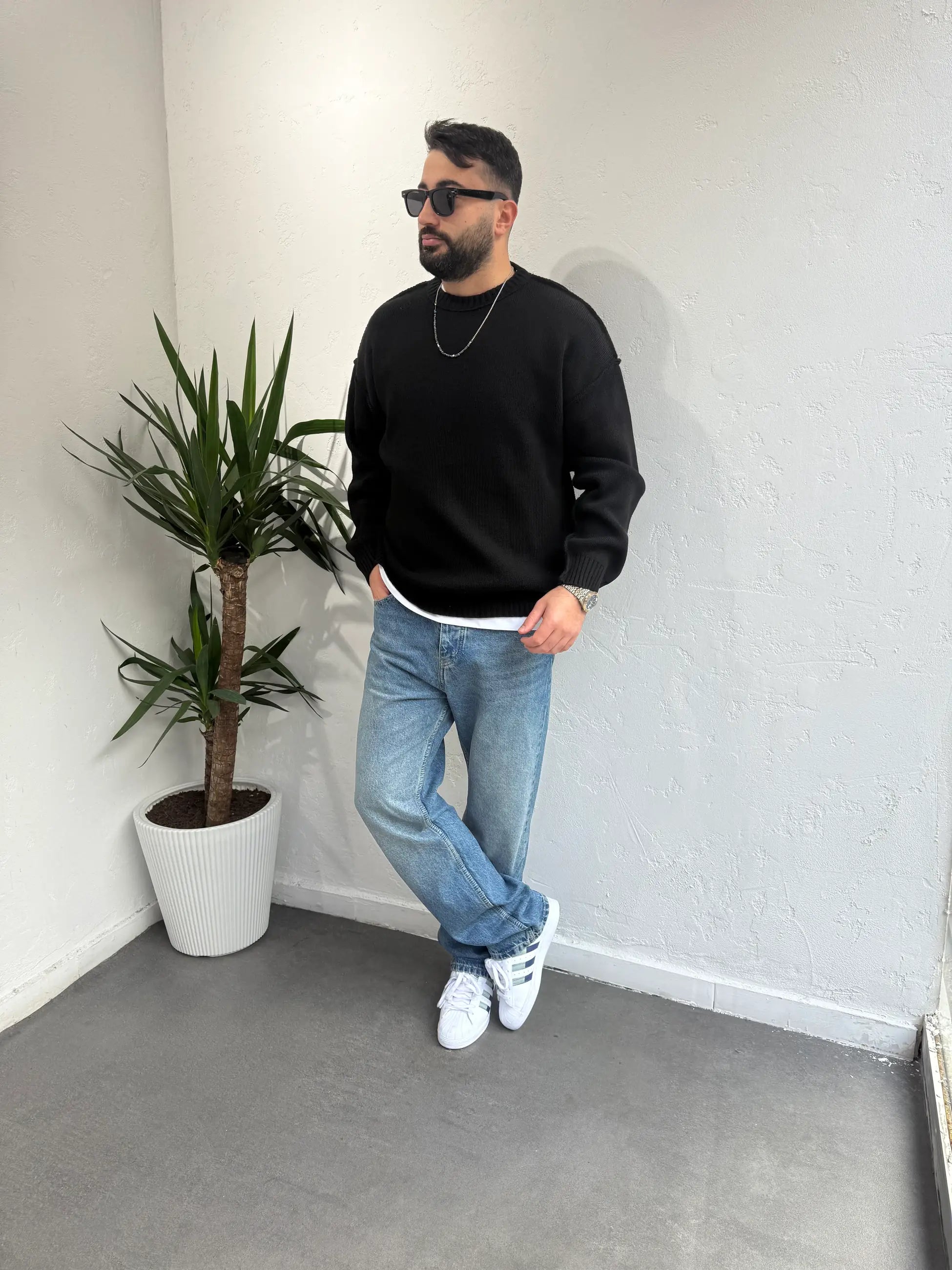 Oversize Triko Kazak