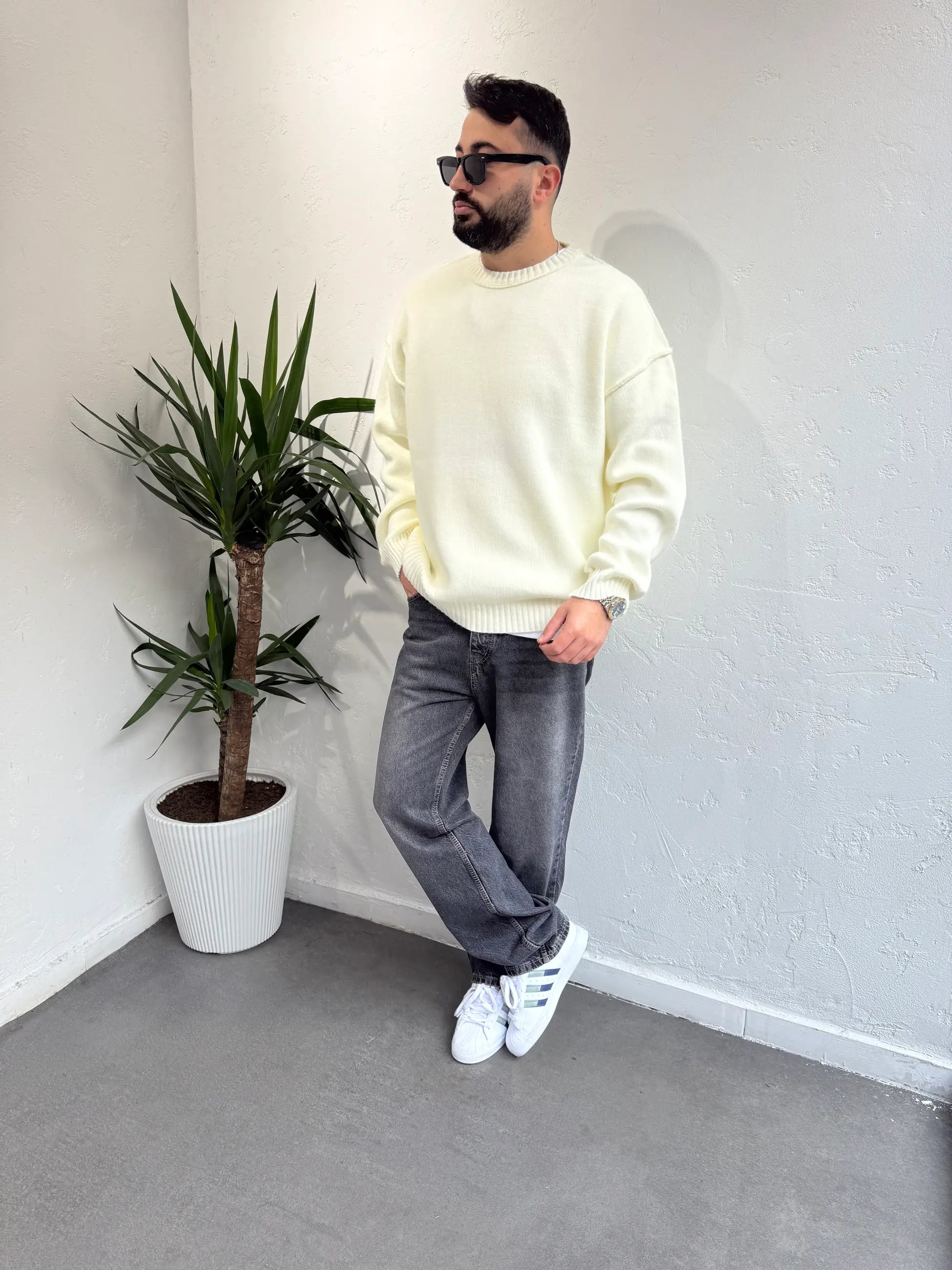 Oversize Triko Kazak