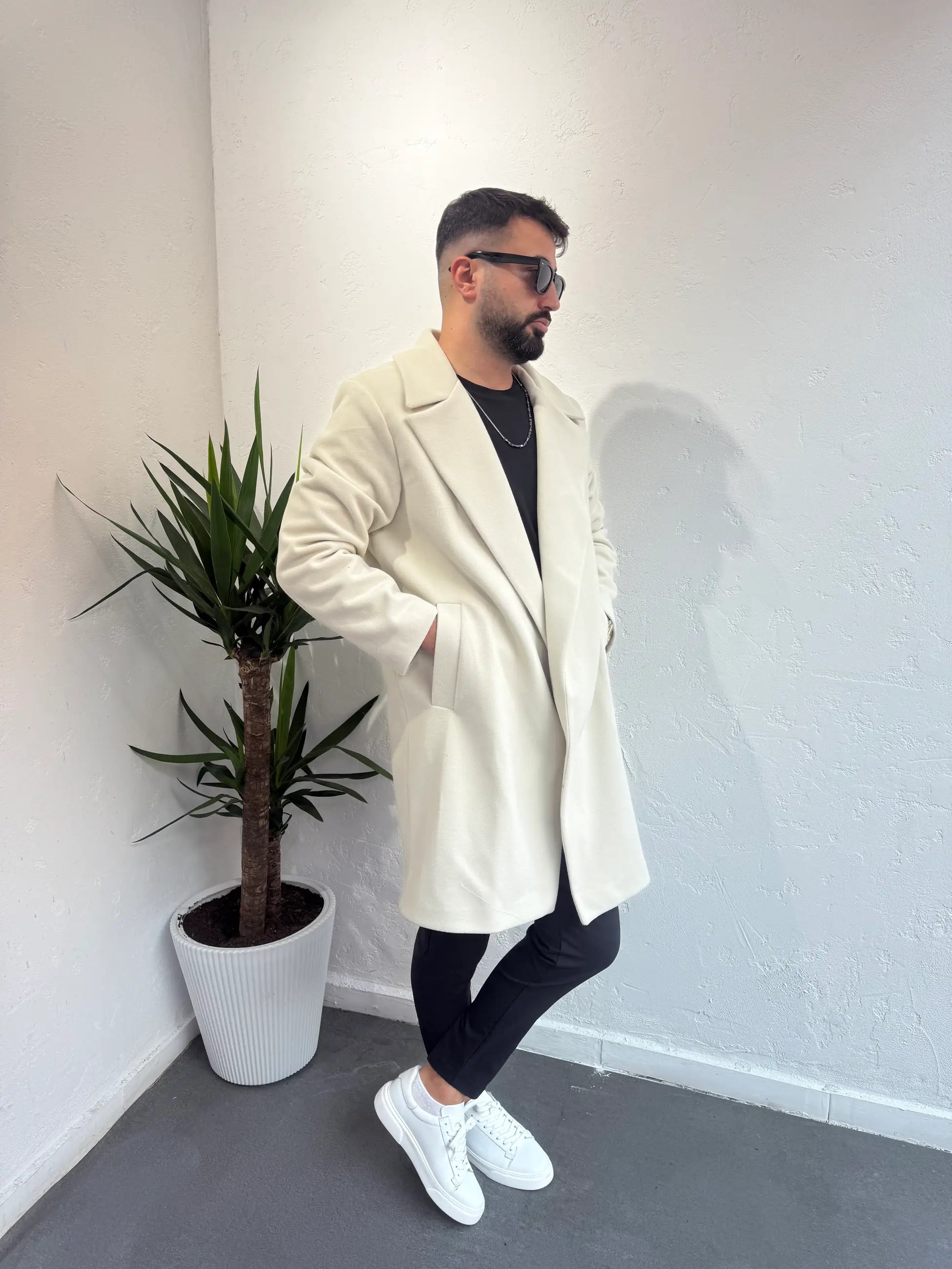 Lenasso Premium Kaşe Kaban