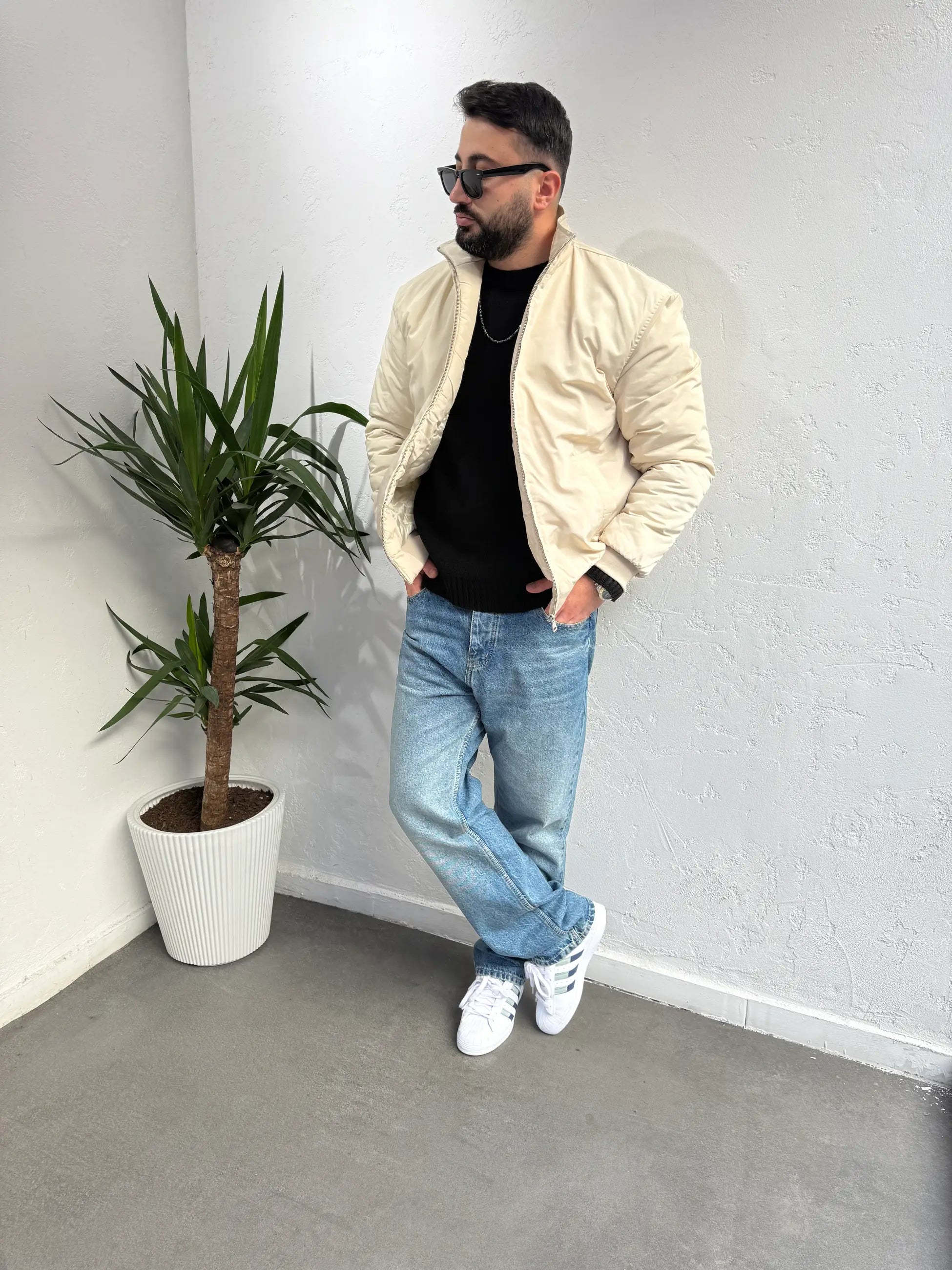 ZR Model dik Yaka Pilot Mont