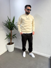 Deep Ön Arka Baskılı Sweatshirt