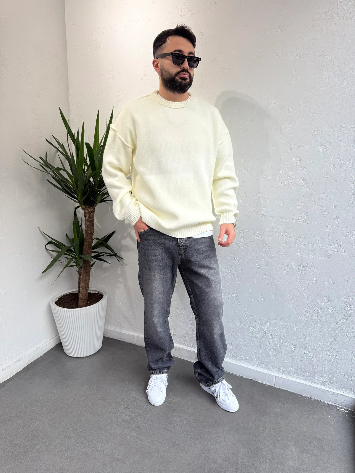 Oversize Triko Kazak